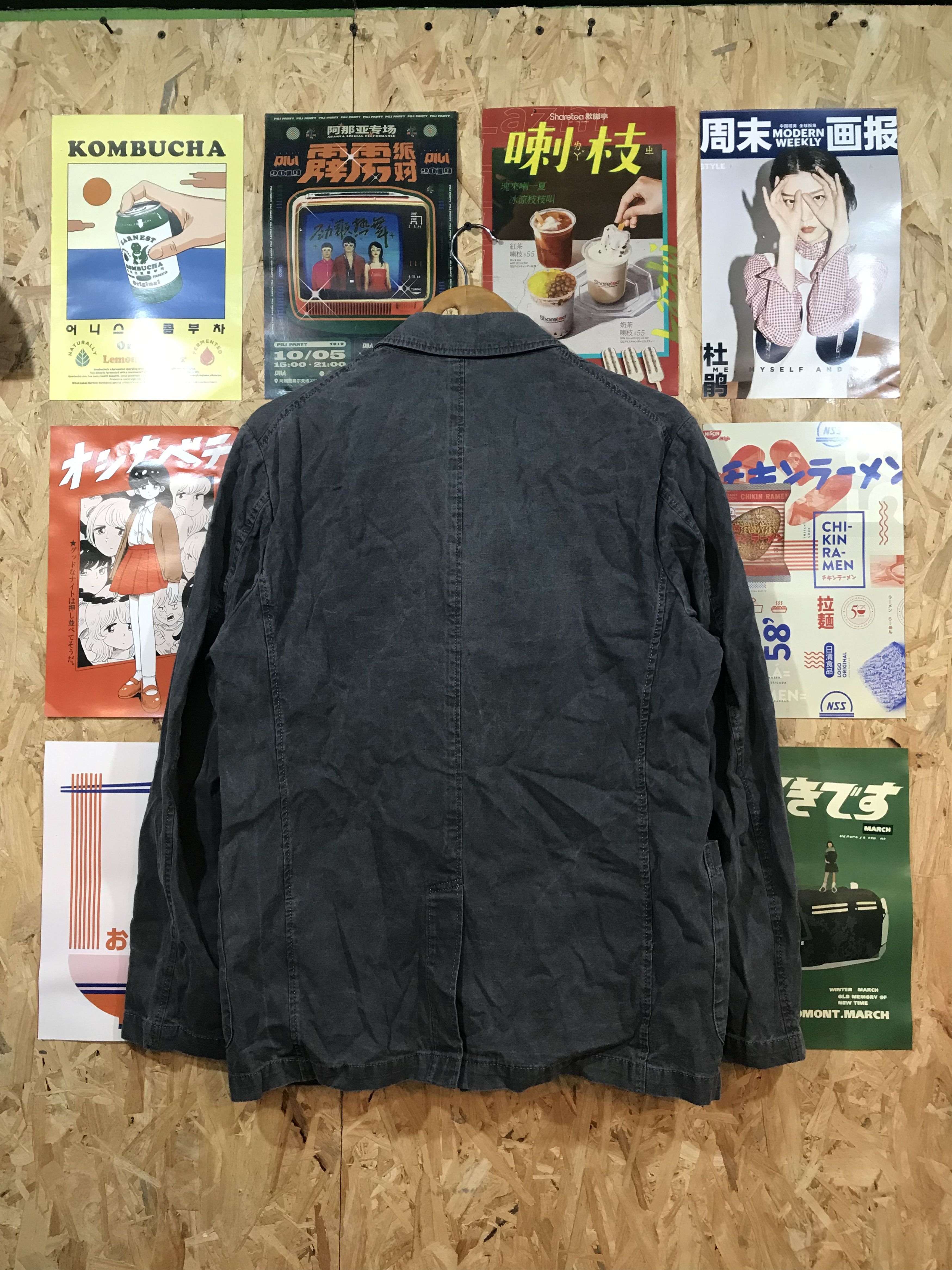 Yohji Yamamoto A.A.R Yohji Yamamoto Yohji Design Studio Jacket Size US L / EU 52-54 / 3 - 6 Thumbnail