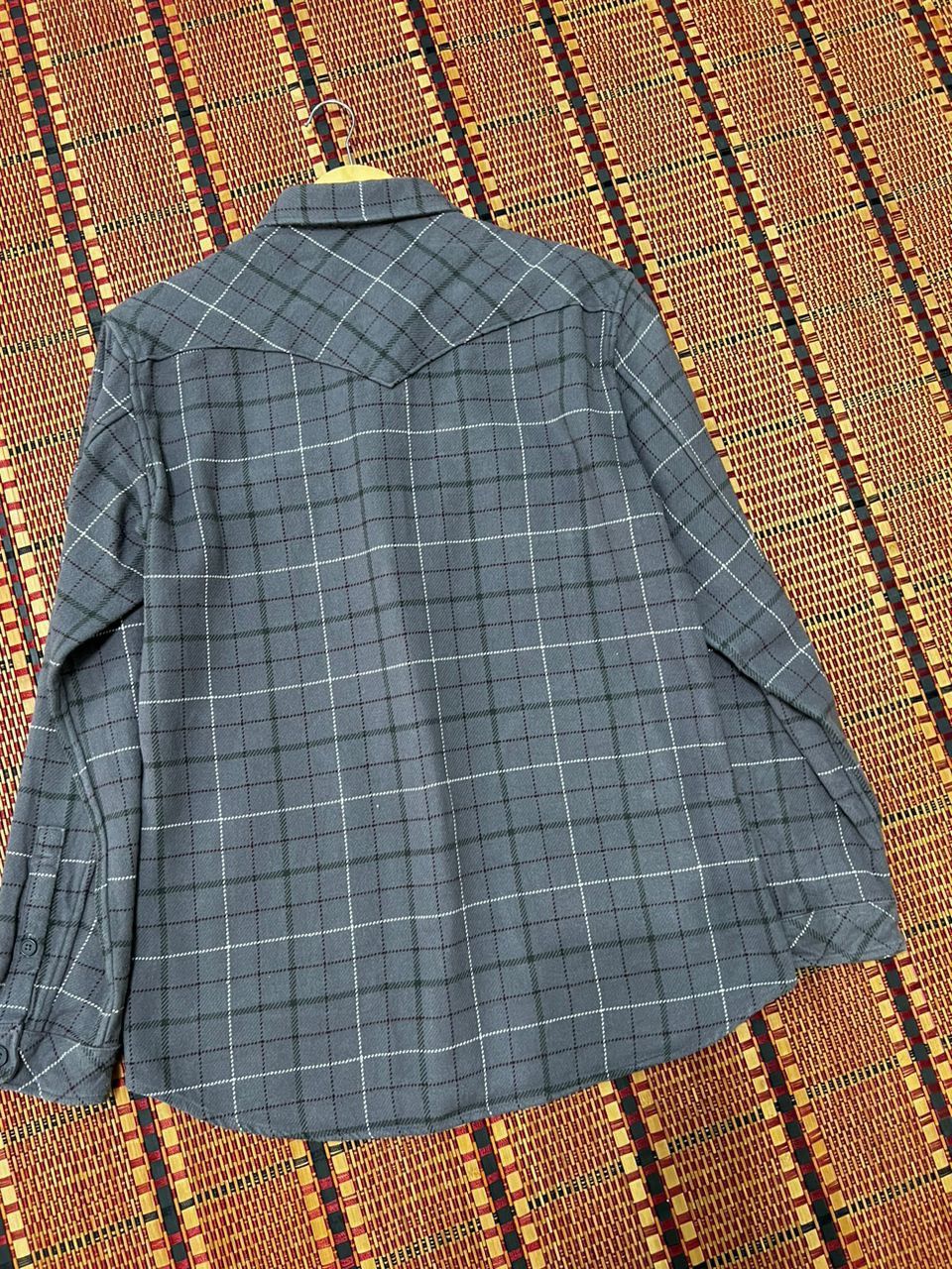 Undercover × Uniqlo Undercover Grey Plaid Flannel Size US L / EU 52-54 / 3 - 7 Thumbnail