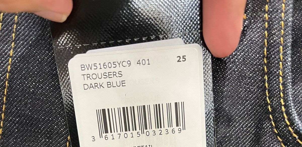 Givenchy oc11z0725 Trousers Jeans in Dark Blue Size 25" / US 0 / IT 36 - 5 Thumbnail