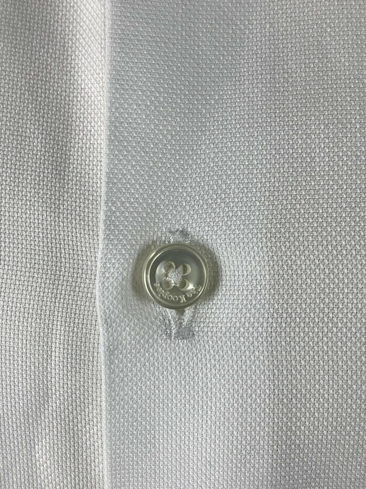 The Kooples The Kooples White Cotton Fitted Button Down Shirt Size M Size M / US 6-8 / IT 42-44 - 4 Thumbnail