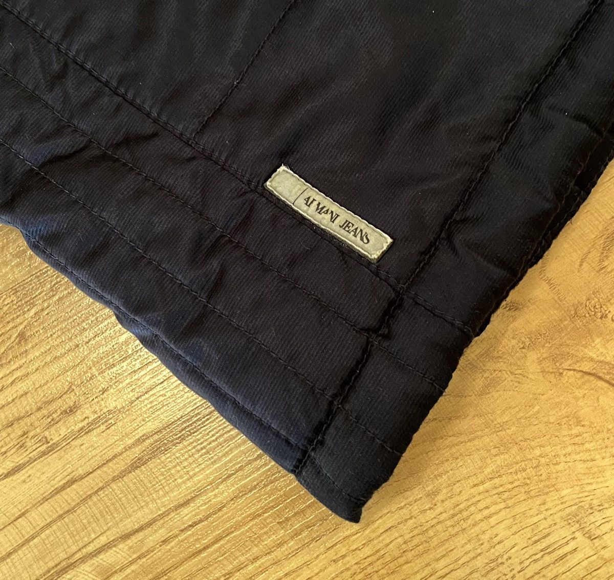 Armani Armani Nylon Winter Bomber x Vintage x Rare Size US L / EU 52-54 / 3 - 4 Thumbnail
