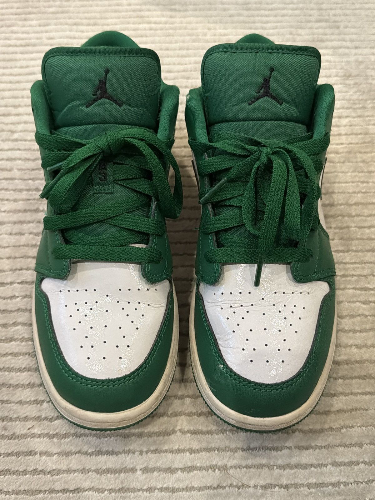 Jordan Brand Air Jordan 1 Low “Pine Green” Size US 6 / EU 39 - 3 Thumbnail
