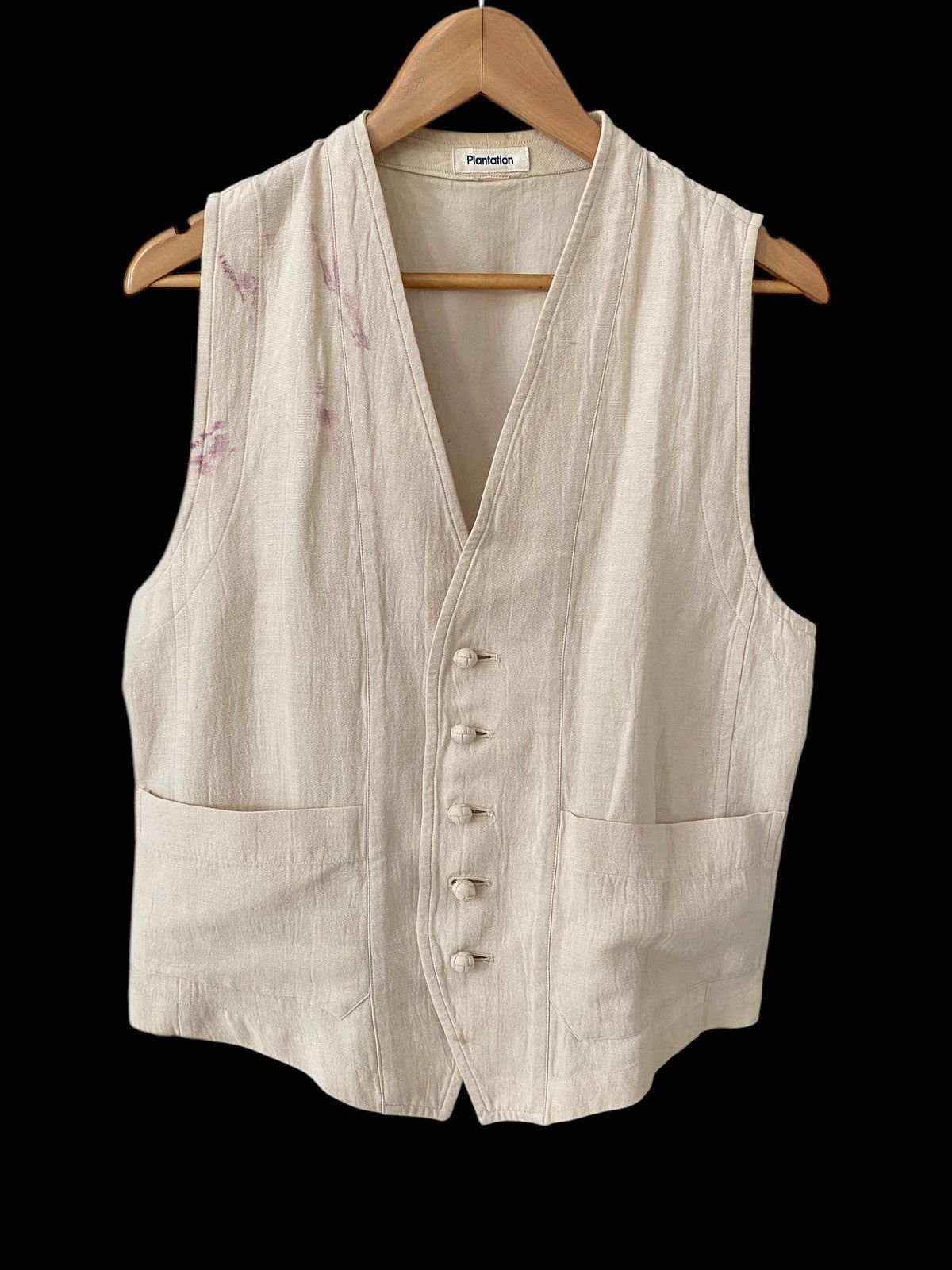 PLANTATION ISSEY MIYAKE VEST VINTAGE DESIGN
