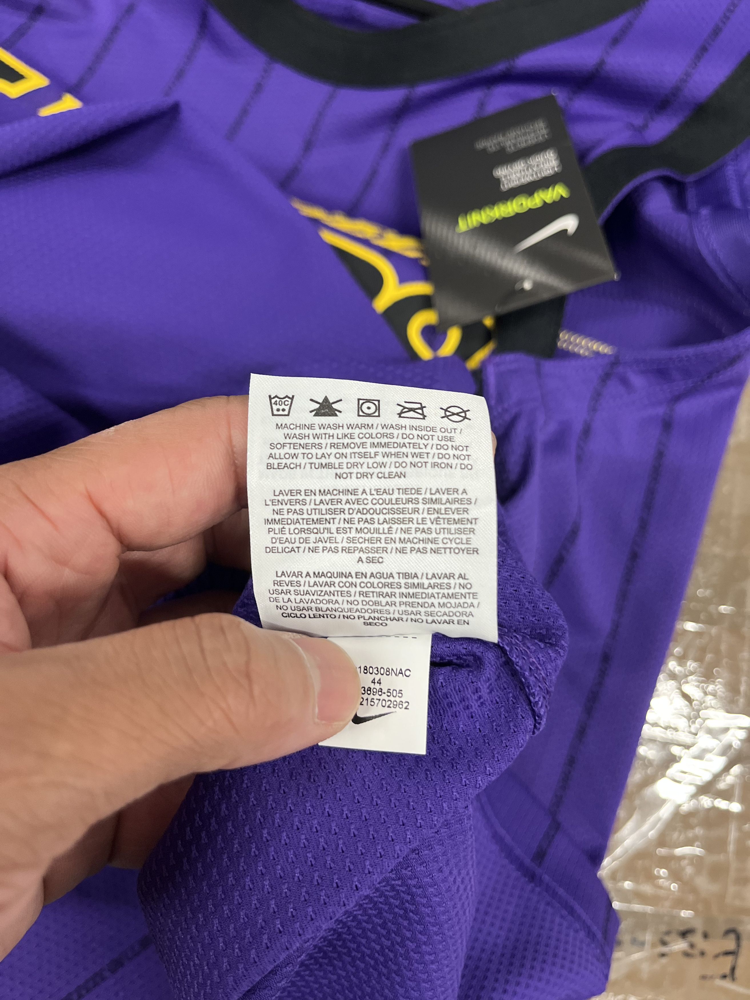 Nike Nike Kobe Bryant #24 Lore Series Jersey Lakers City M Size US M / EU 48-50 / 2 - 9 Thumbnail