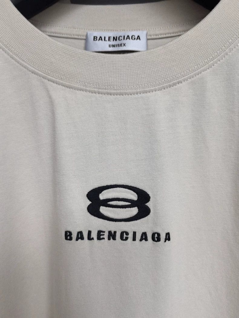 Balenciaga Balenciaga Off-white t-shirt Size US M / EU 48-50 / 2 - 2 Thumbnail