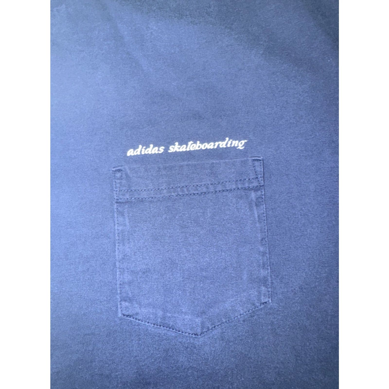 Adidas Adidas Skateboarding T-Shirt Navy Blue 2XL Men Regular Blue Shirt 2XL Mens Size US XXL / EU 58 / 5 - 3 Thumbnail