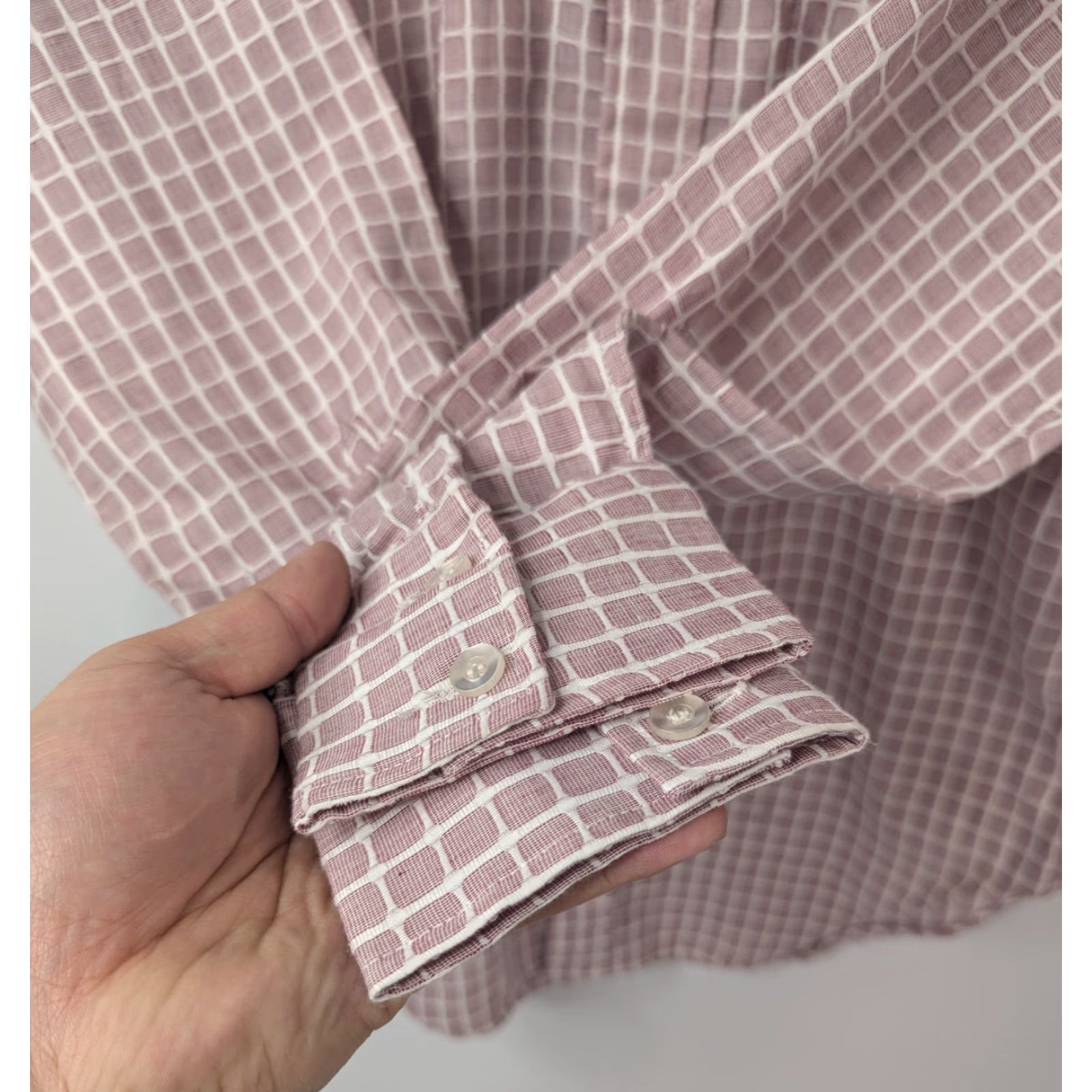 Vintage CARAT Men's Checkered Long Sleeve Button Shirt Permanent Press Size 15-33 Size US M / EU 48-50 / 2 - 2 Thumbnail