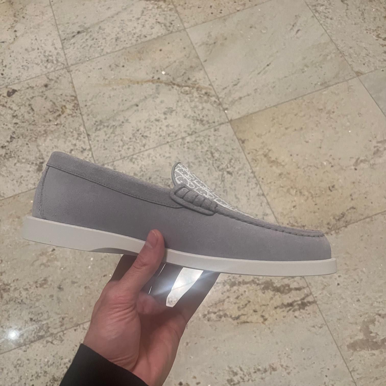 Dior o1rshd1 Grainville Loafer in Grey Size US 7.5 / EU 40-41 - 6 Thumbnail