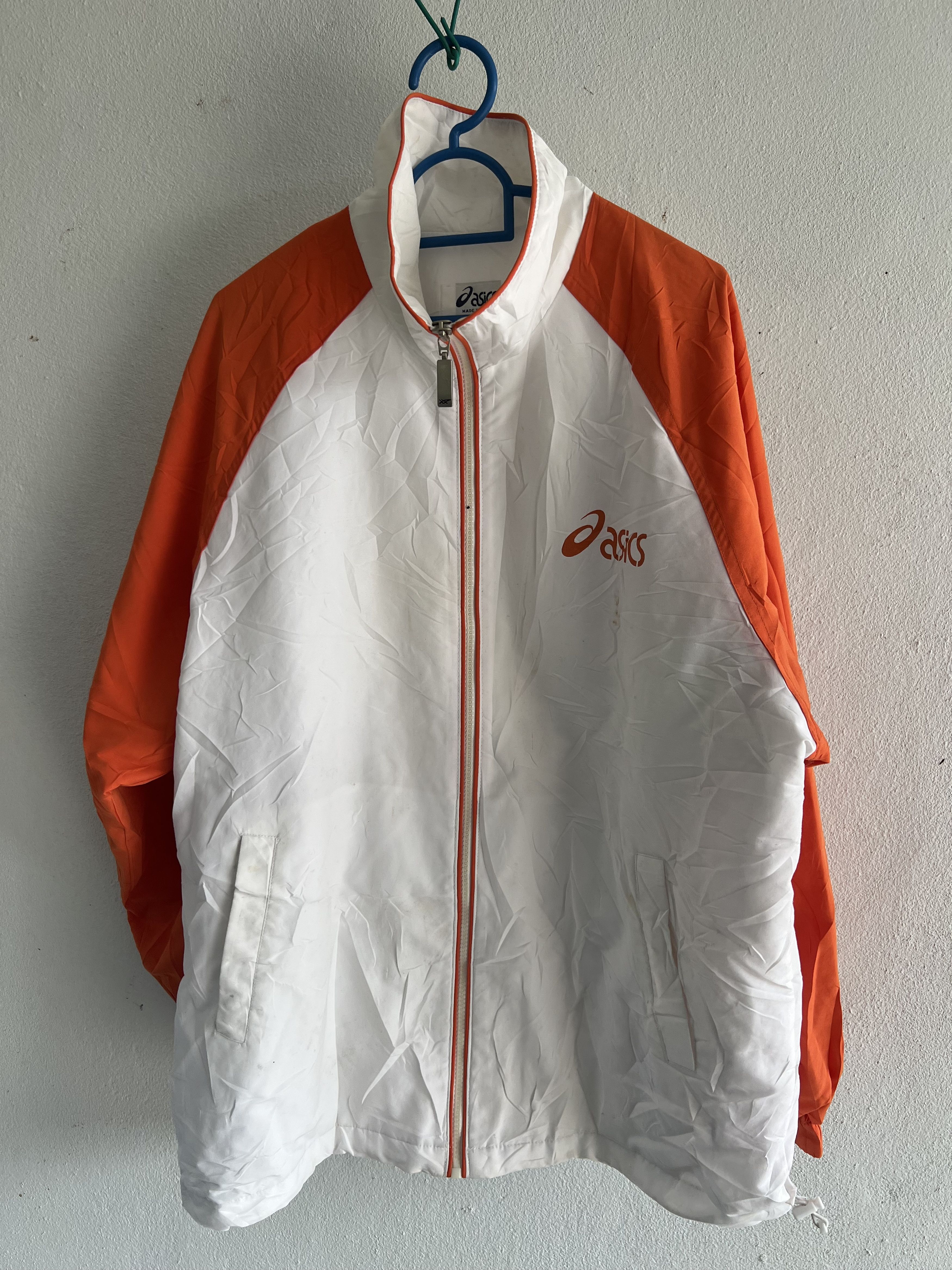 Asics × Japanese Brand Full Zipper light Jacket Size US L / EU 52-54 / 3 - 1 Thumbnail