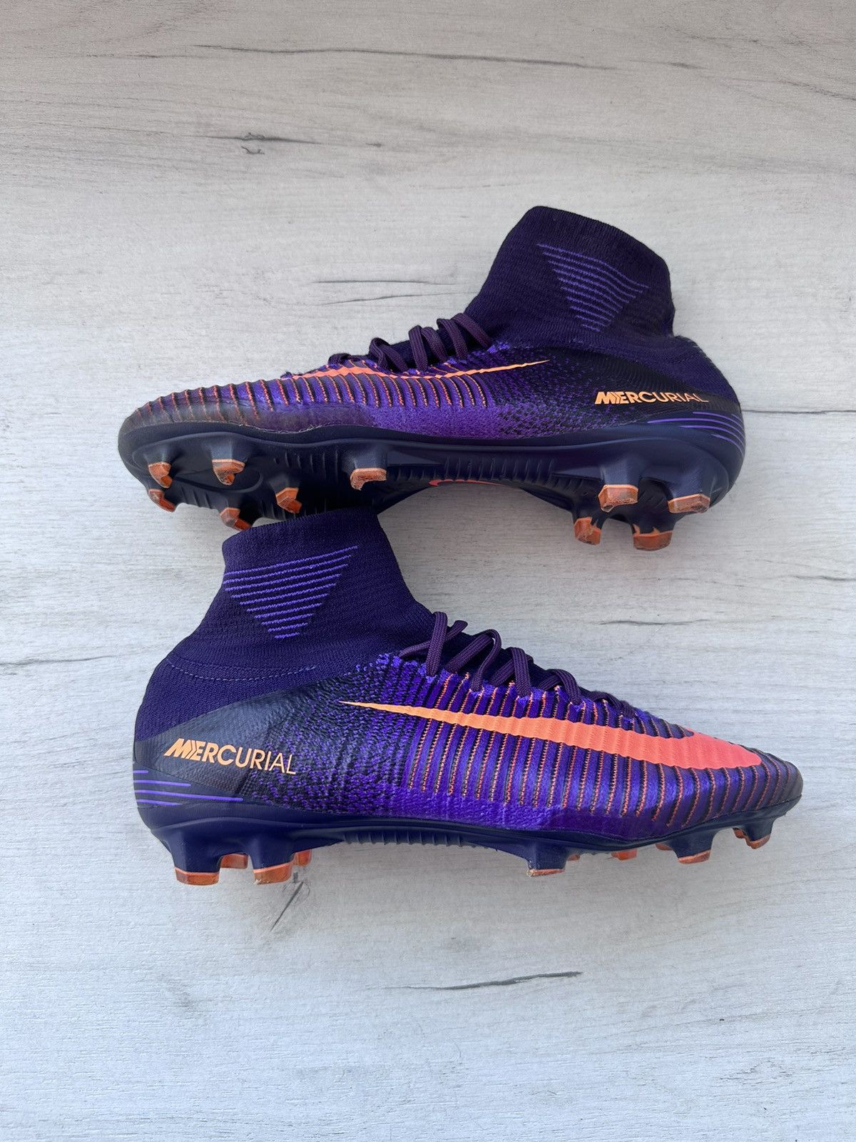 Nike Nike Mercurial Superfly Purple ACC Football Soccer Cleats Size US 8.5 / EU 41-42 - 4 Thumbnail