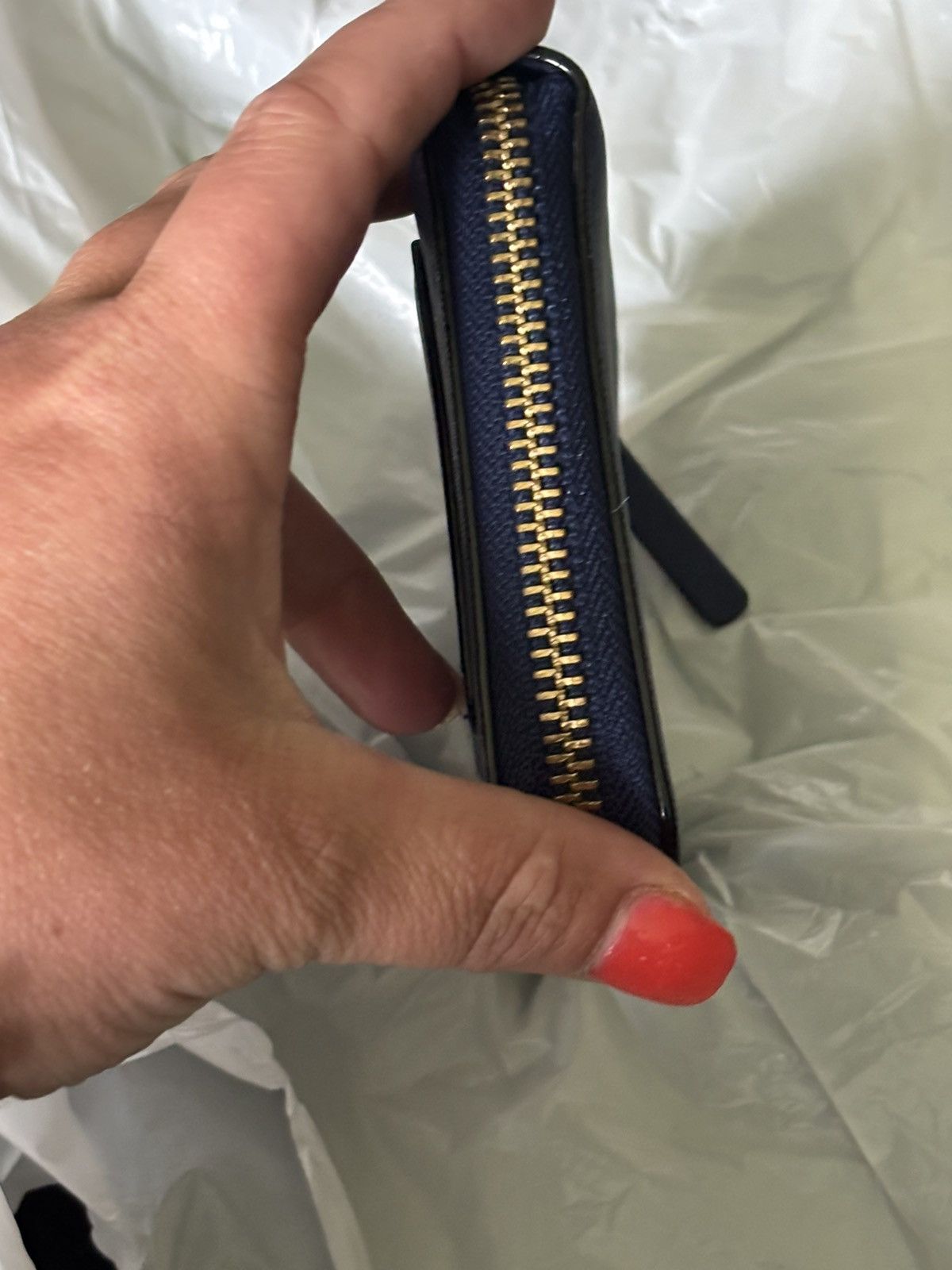 kate spade Darci Laurel Way Oceanic blue wallet