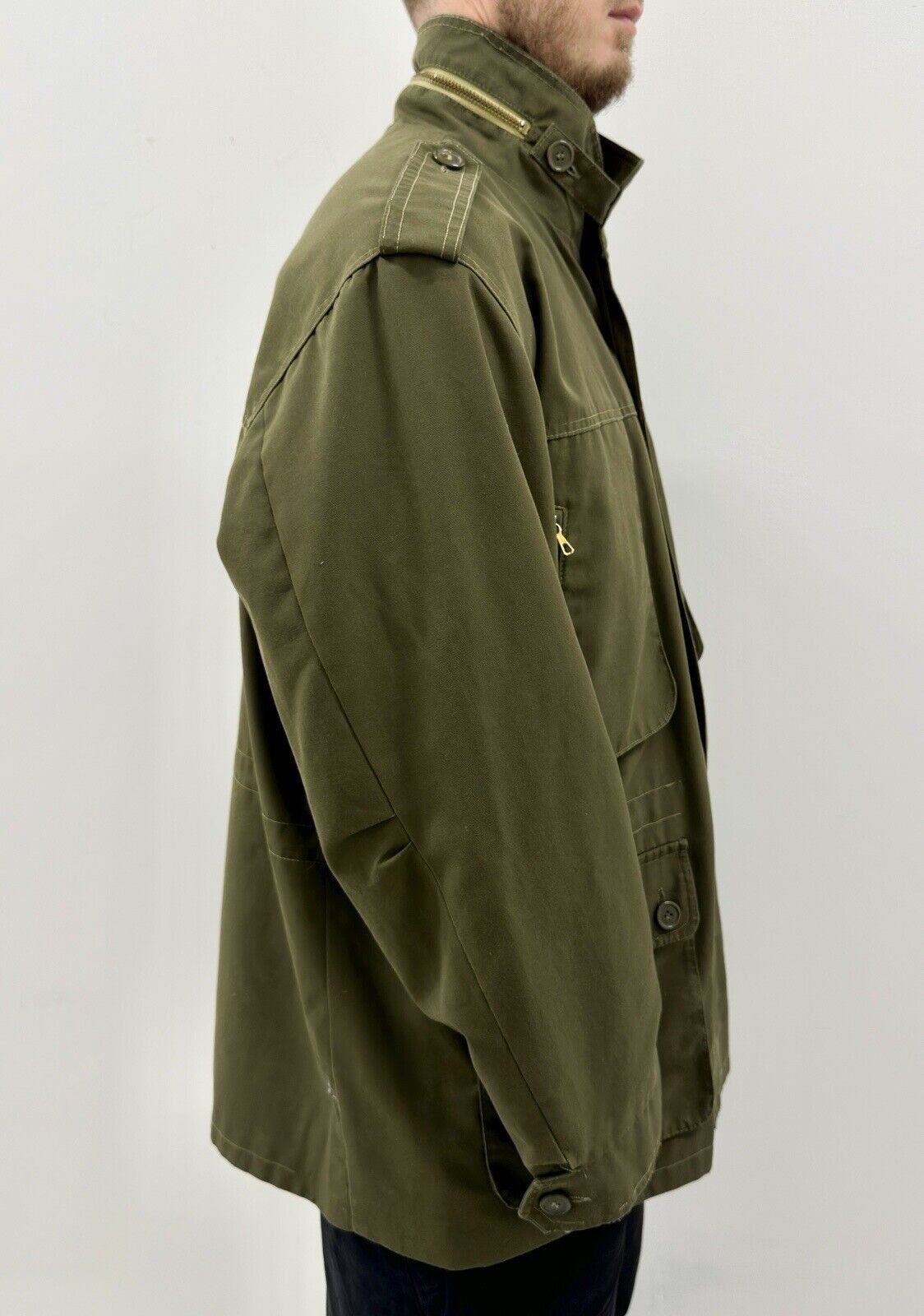 Vintage Vintage WW2 Rare Otavan Trebon Czech Republic Army Jacket Size US L / EU 52-54 / 3 - 11 Thumbnail