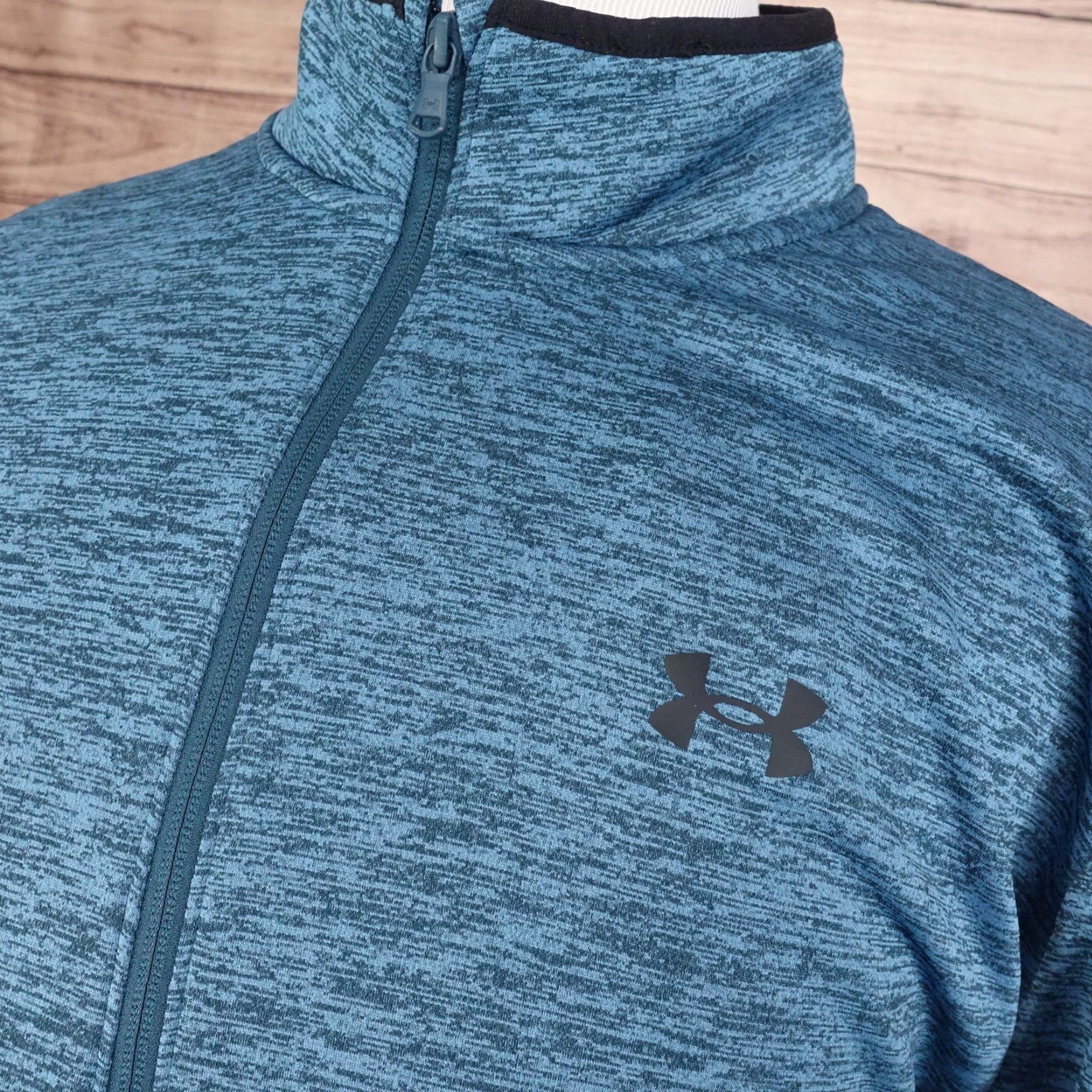 Under Armour NWT UNDER ARMOUR BLUE POLYESTER 1/4 ZIP PULLOVER ACTIVEWEAR SWEATER MENS SZ 2XL Size US XXL / EU 58 / 5 - 2 Thumbnail