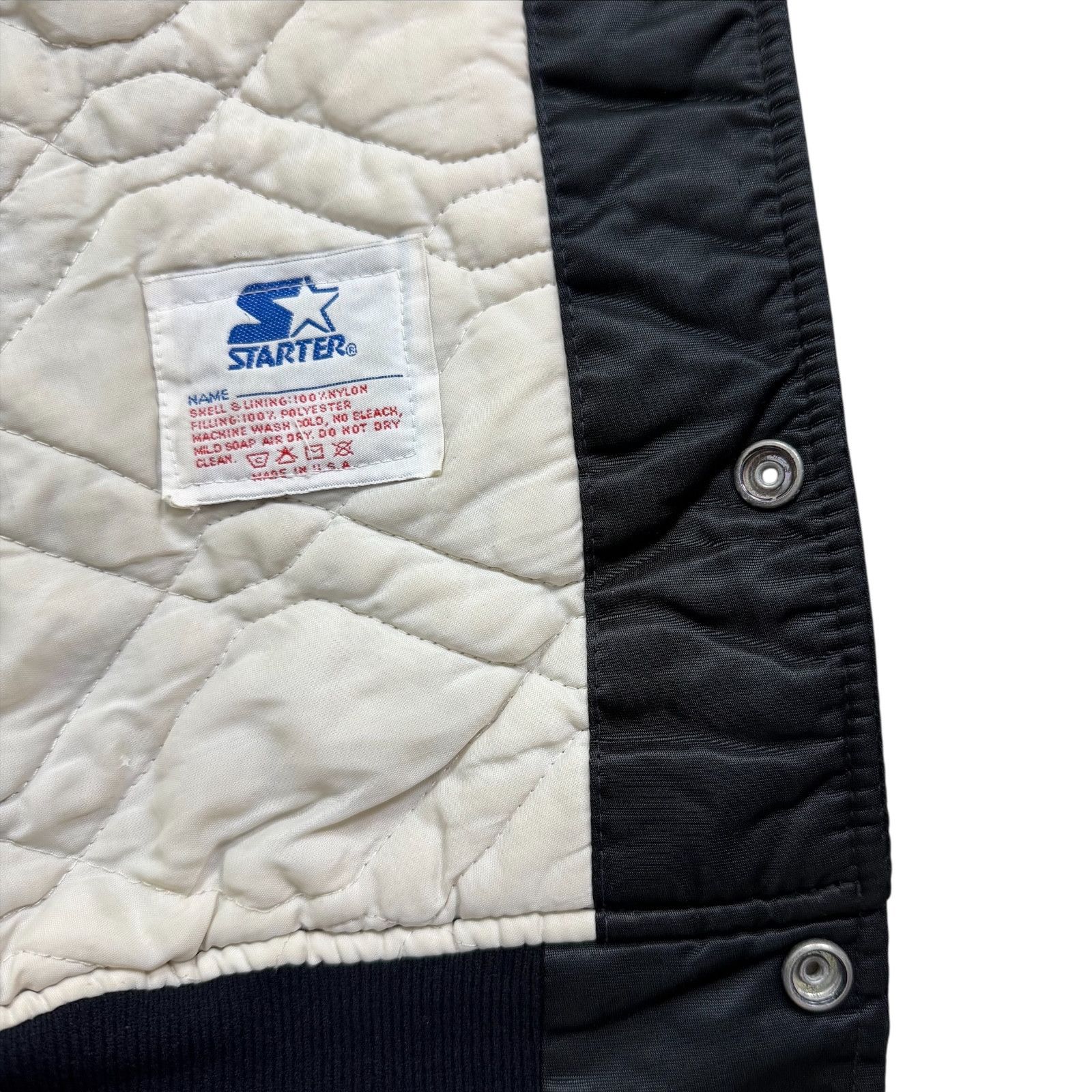 NFL VTG 90s NEW ORLEANS SAINTS SATIN JACKET BOMBER MADE IN USA Size US L / EU 52-54 / 3 - 6 Thumbnail