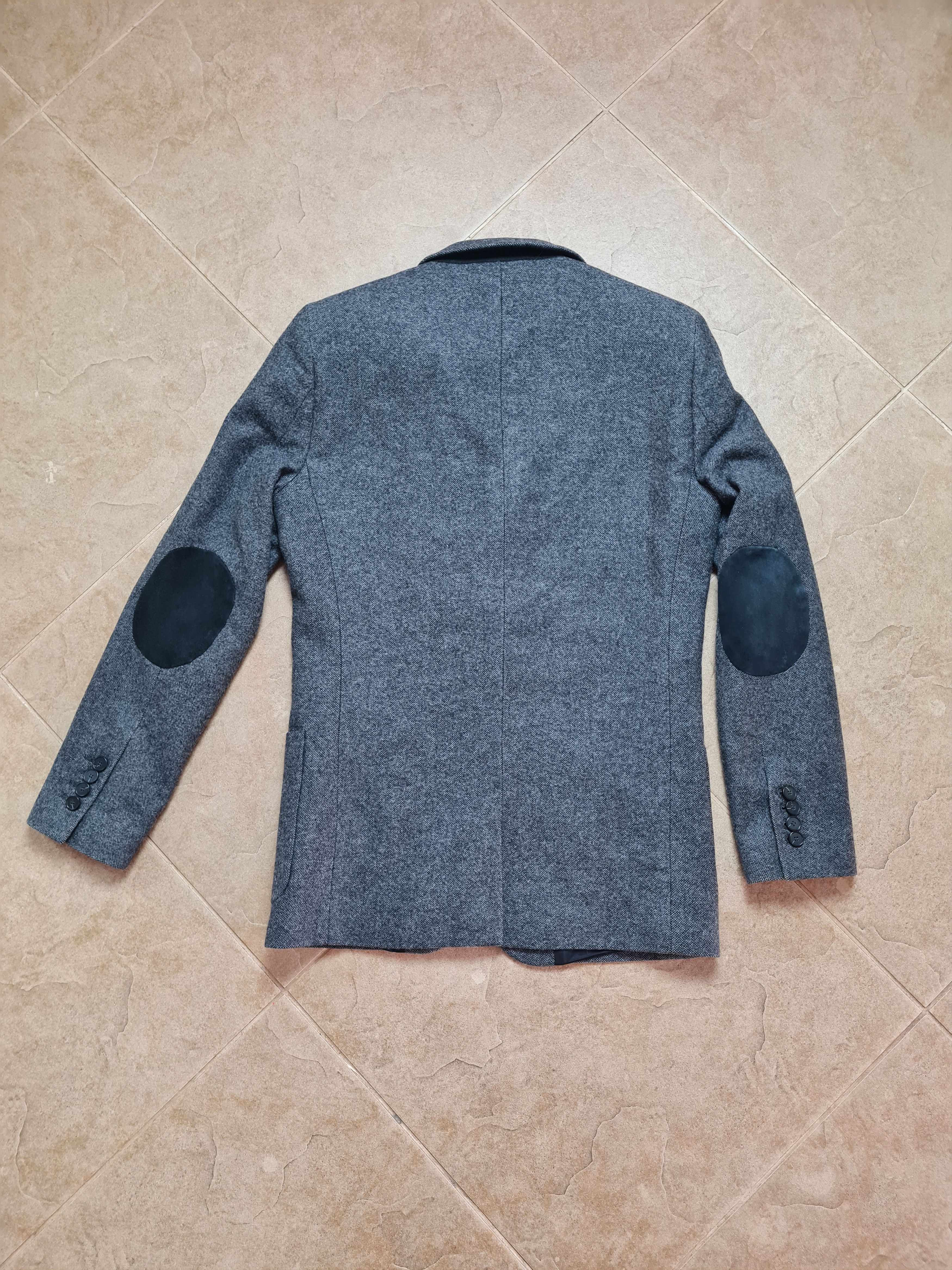 Sandro Jacket Sandro Paris Belted Blazer in Grey Wool Size 46 Size US S / EU 44-46 / 1 - 9 Thumbnail