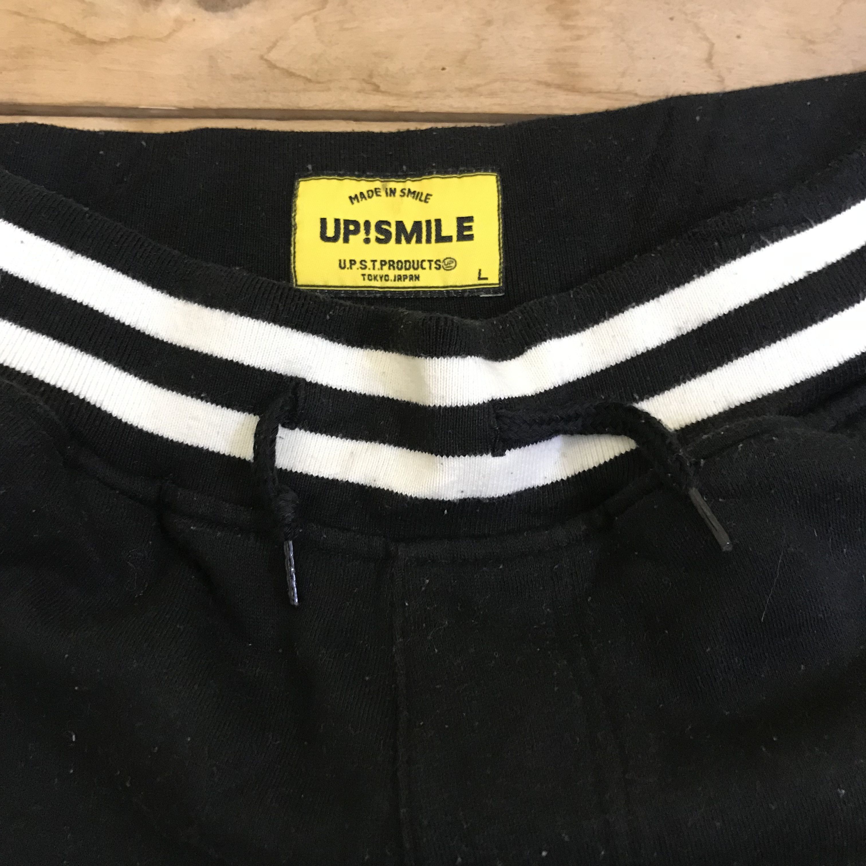 Japanese Brand X187 UP! SMILE TOKYO JAPAN SWEATPANTS Size US 30 / EU 46 - 4 Thumbnail