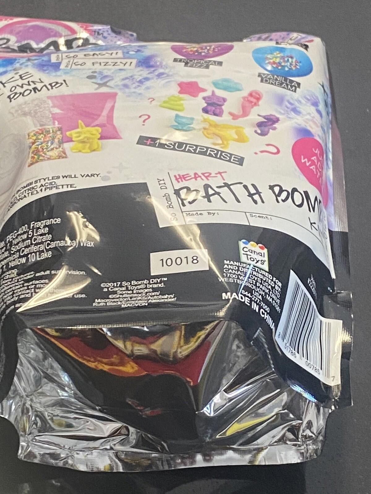 Other So Bomb DIY Kit Heart Bath Bomb Kit With Surprise Ages 6+New Size ONE SIZE - 8 Thumbnail