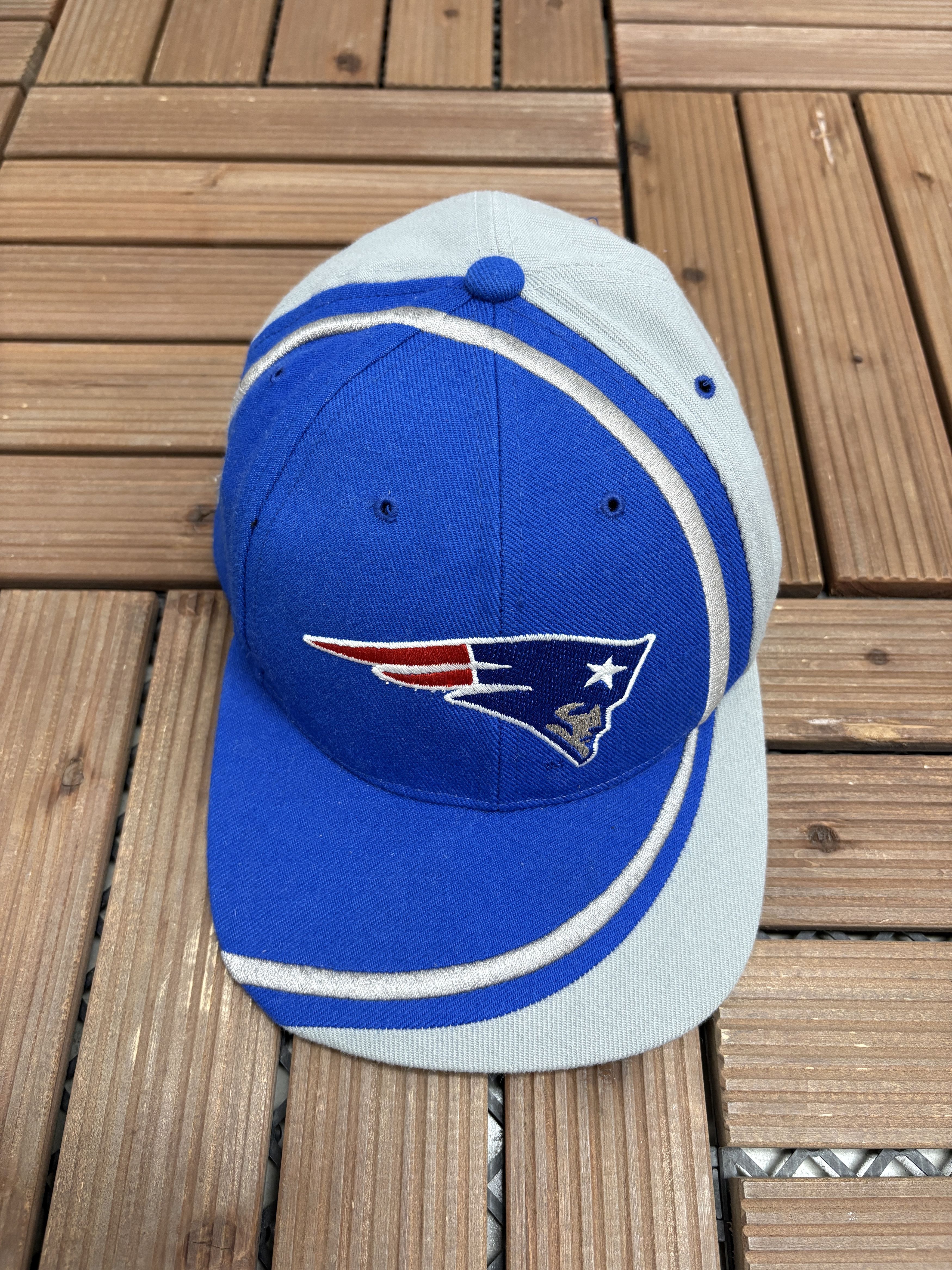 Reebok New England Patriots Embroidered Vintage Blue Snap Back Hat Size ONE SIZE - 2 Thumbnail
