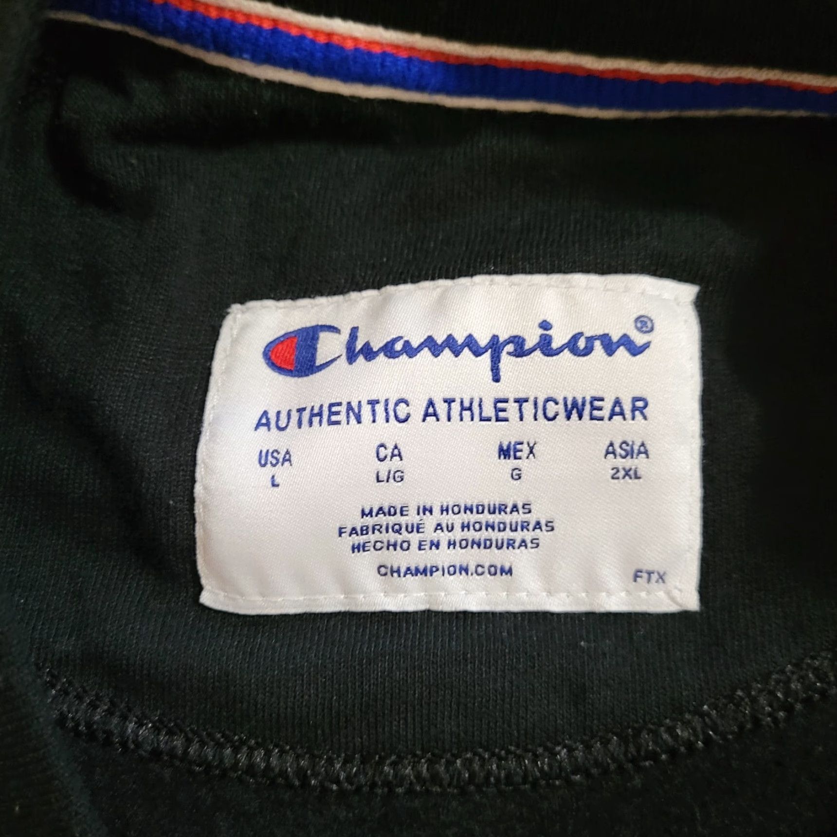 Champion Champion Sweatshirt Womens Large Black Logo Long Sleeve Casual Basic Size L / US 10 / IT 46 - 5 Thumbnail