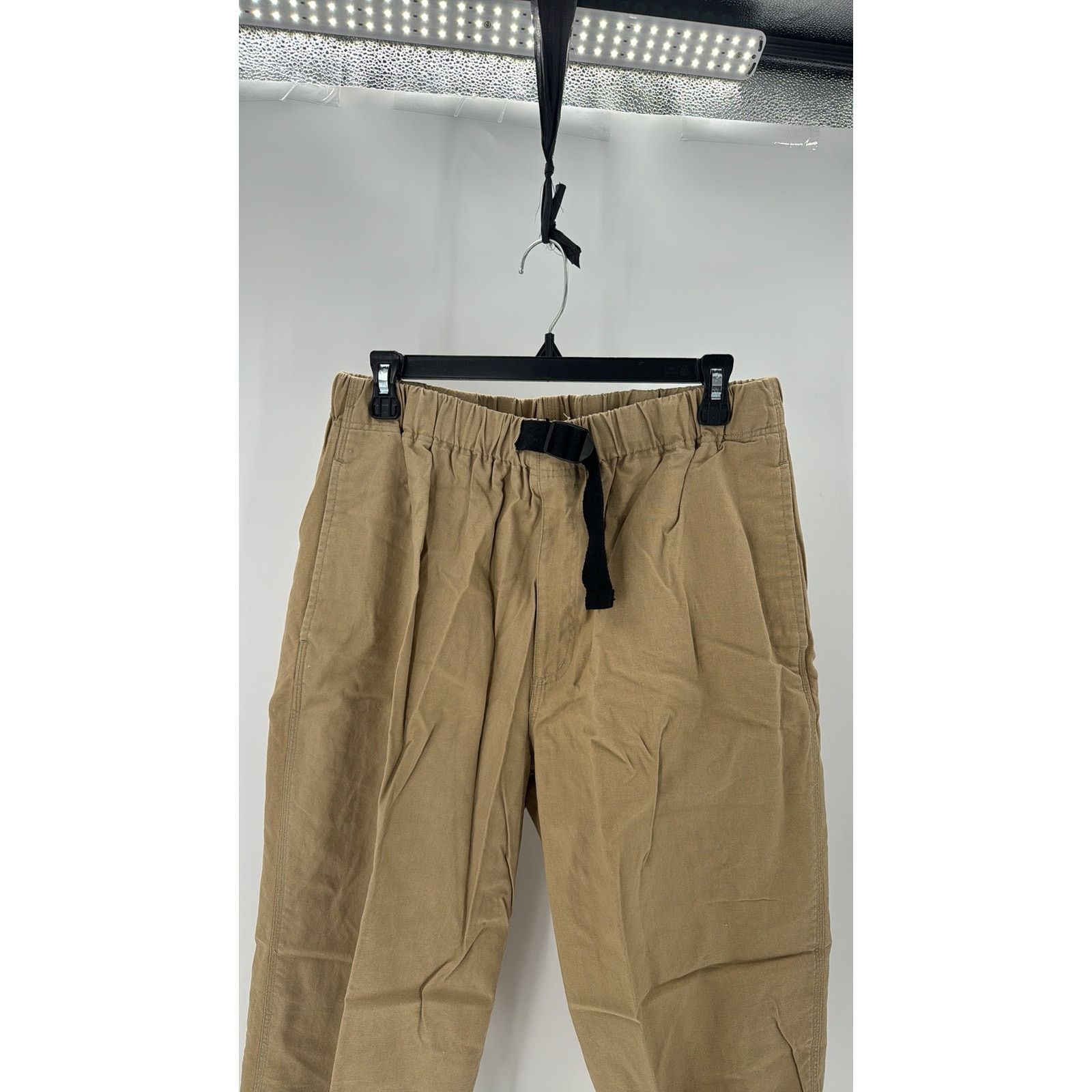 Vintage Vintage Gitano cotton belted khaki pants 80s lagenlook Size 34" / US 12 / IT 48 - 3 Thumbnail