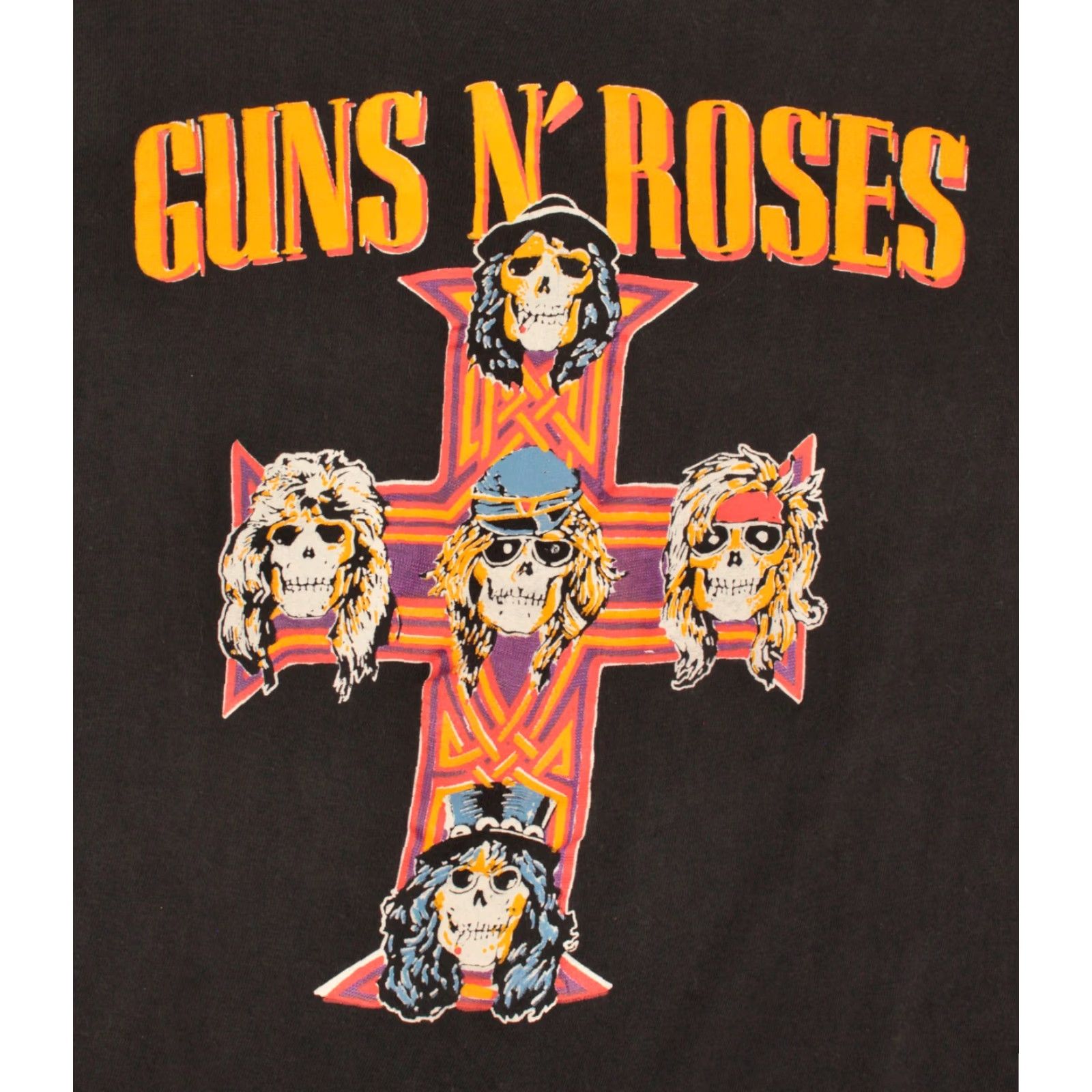 Vintage VINTAGE Men’s Guns 'N Roses Appetite For Destruction TShirt M 1990s Black Graphic Tee Mens Size US M / EU 48-50 / 2 - 3 Thumbnail