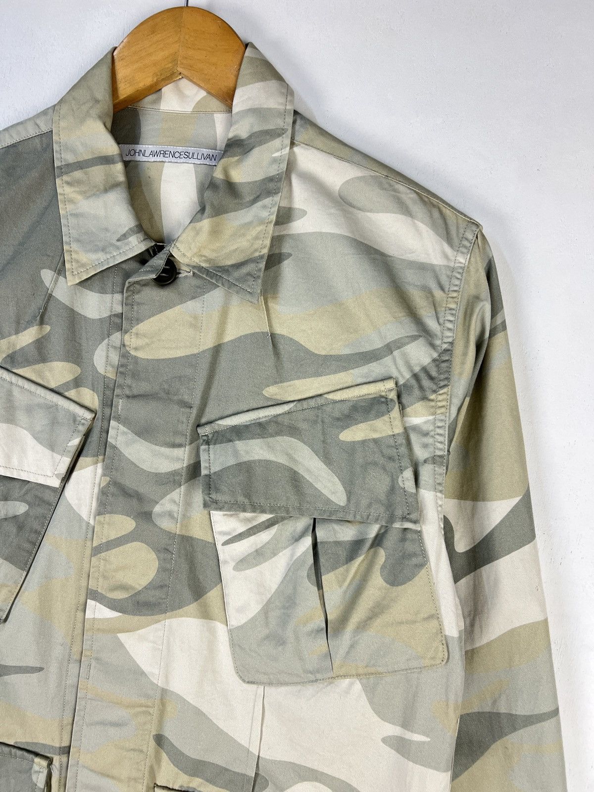 JOHN LAWRENCE SULLIVAN 💥 John Lawrence Sullivan Camo Split Pocket Jacket Size US S / EU 44-46 / 1 - 4 Thumbnail