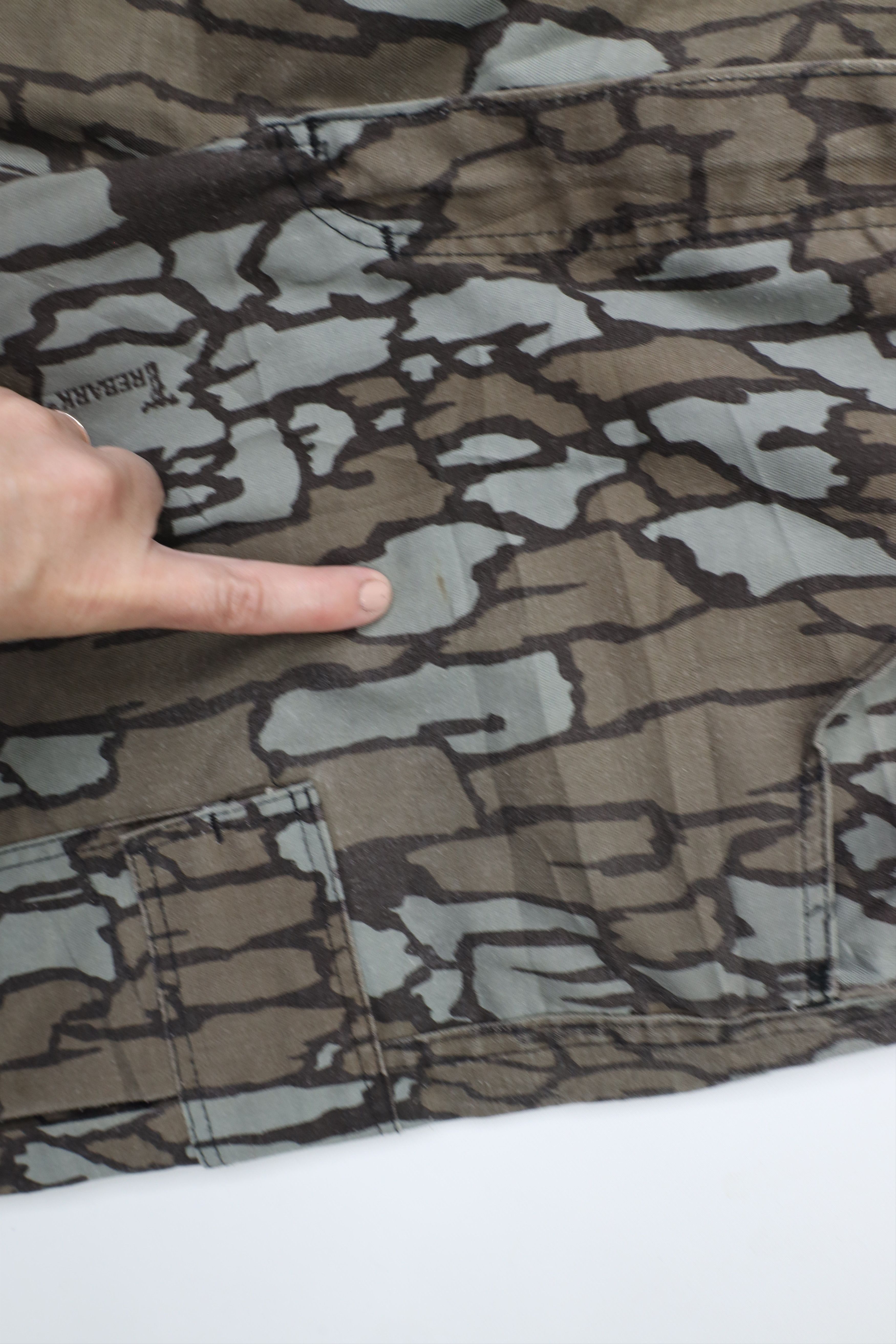 Vintage Vintage 80s Trebark Camouflage Wide Leg Cargo Pants USA Size US 36 / EU 52 - 10 Thumbnail