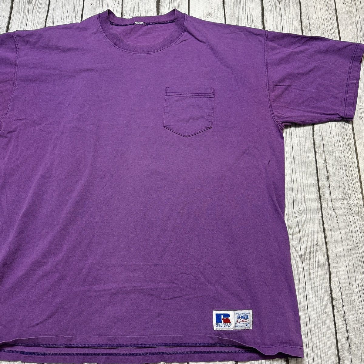 Russell Athletic × Vintage Vintage Russell pocket tee Size US XL / EU 56 / 4 - 3 Thumbnail