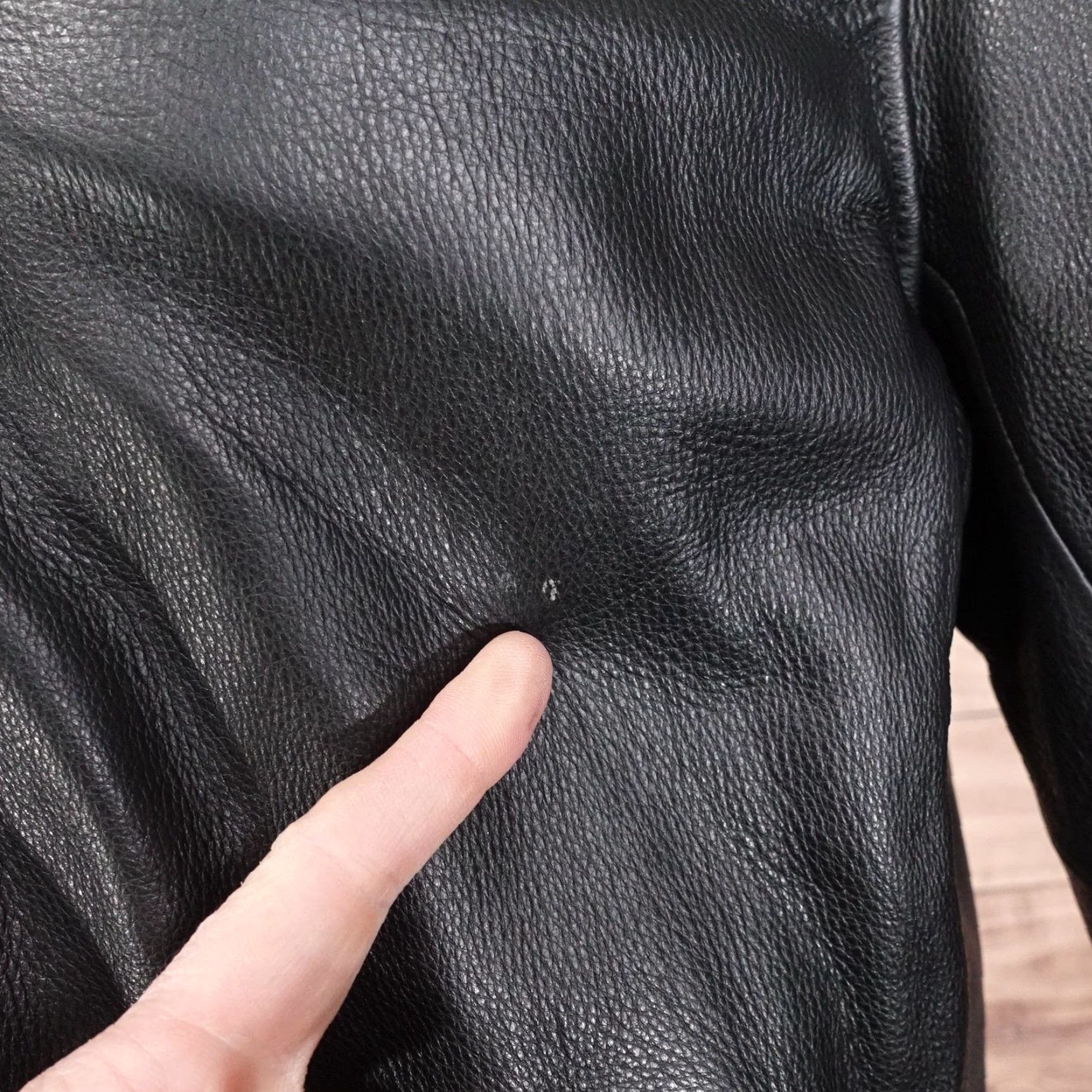 Vintage M. Julian by Wilsons Leather Coat Mens Large Black Button Overcoat Lined Warm Size US L / EU 52-54 / 3 - 3 Thumbnail