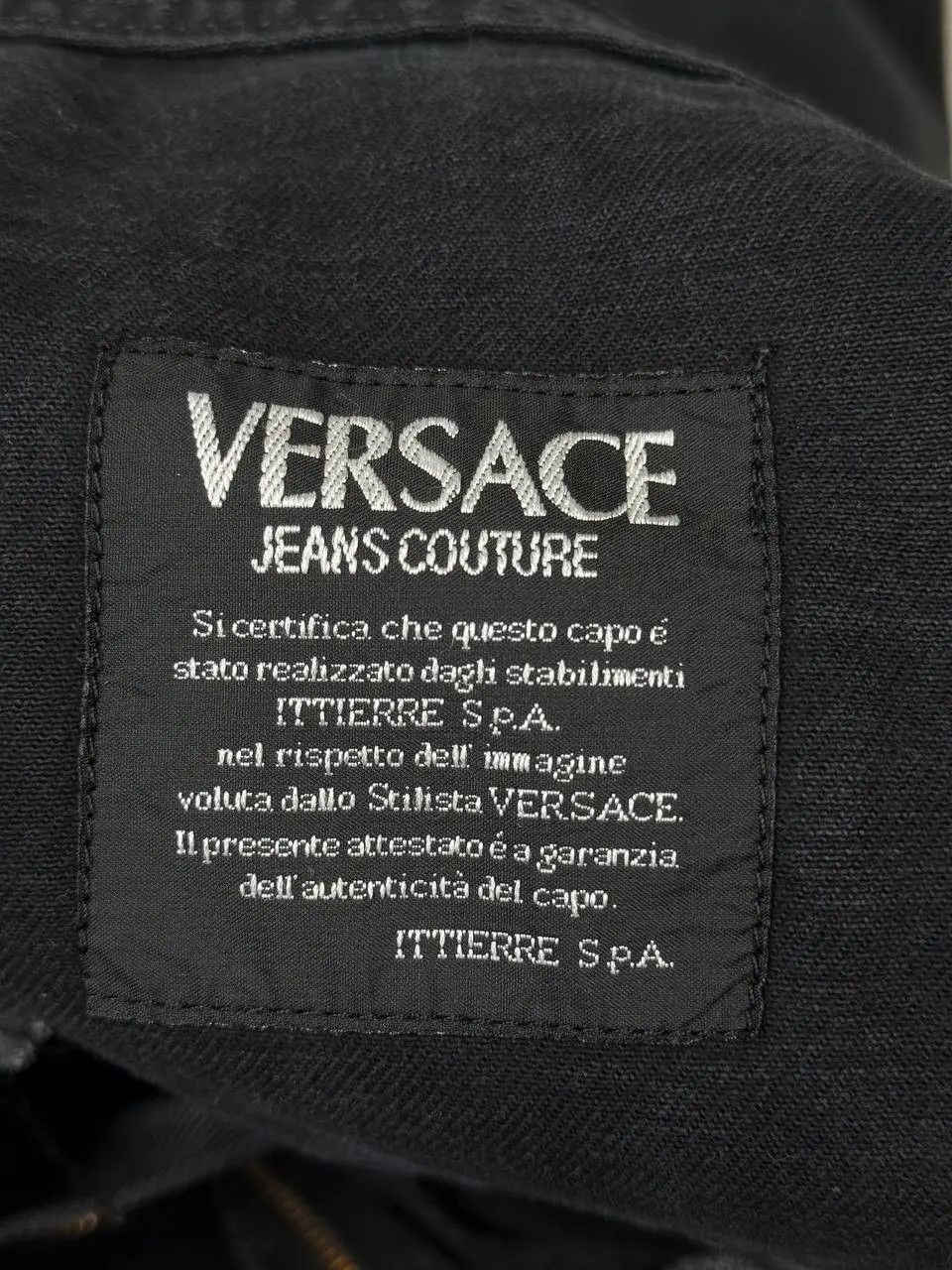 Versace Vintage Versace Jeans Couture Denim Jeans 90s Size US 34 / EU 50 - 15 Thumbnail