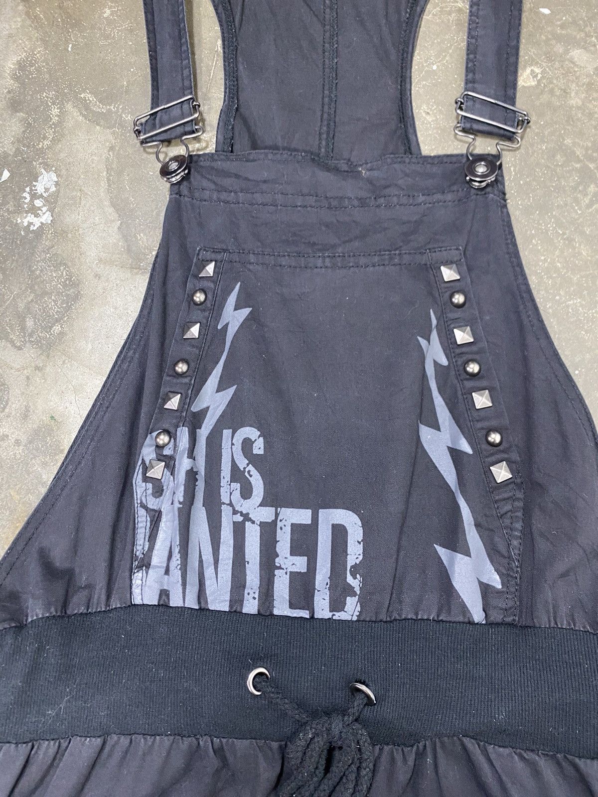 If Six Was Nine × Japanese Brand × Le Grande Bleu (L.G.B.) A12 🇯🇵Rare-Ghost of Harlem Jumpsuit Punk Bondage Style Size M / US 6-8 / IT 42-44 - 10 Thumbnail