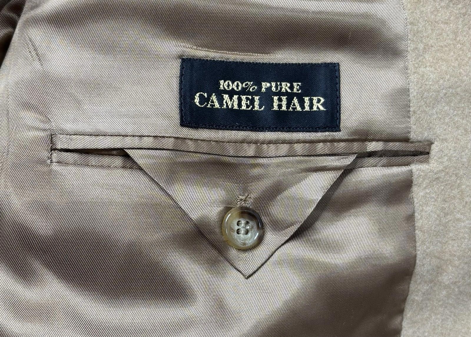 Joseph & Lyman Joseph & Lyman for Bloomingdales Blazer Jacket 44 Camel Hair Size 44R - 3 Thumbnail
