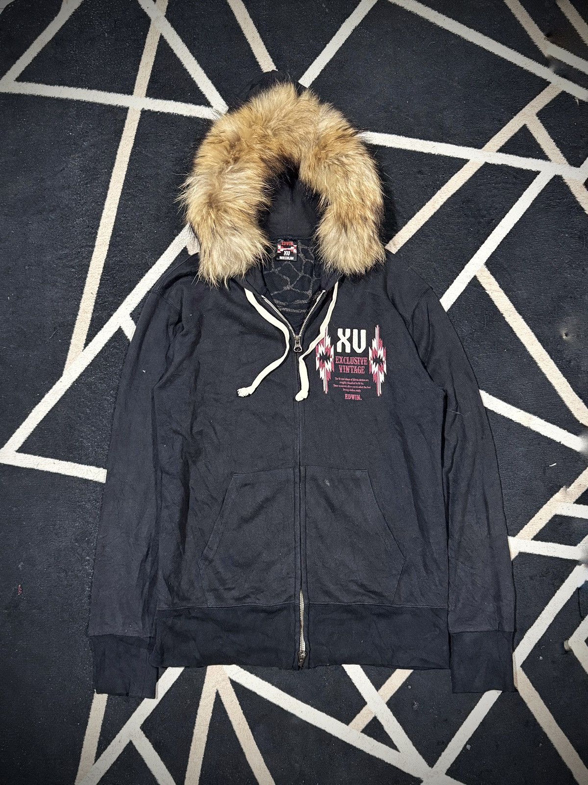Hysteric Glamour FUR HOODIE ARCHIVE EDWIN LGB JAPANESE STYLED Size US M / EU 48-50 / 2 - 3 Thumbnail