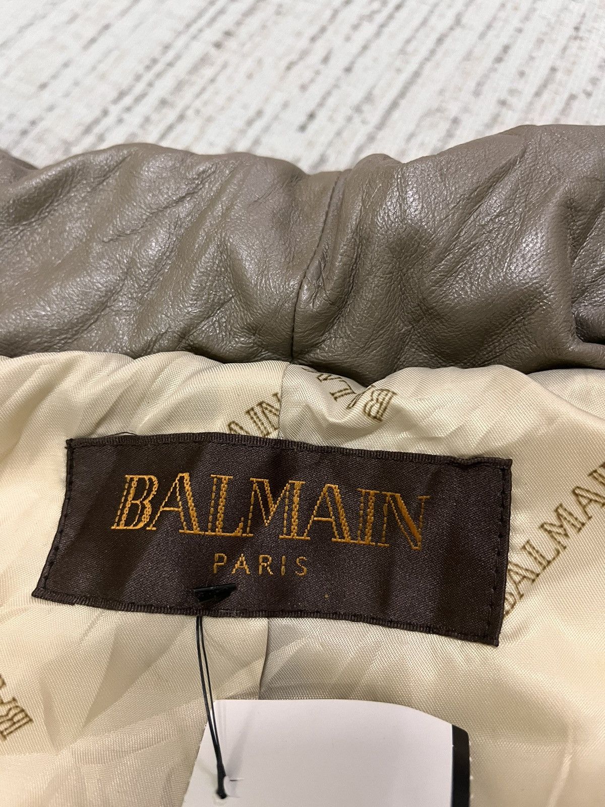 Balmain Balmain puffer leather jacket Size ONE SIZE - 3 Thumbnail