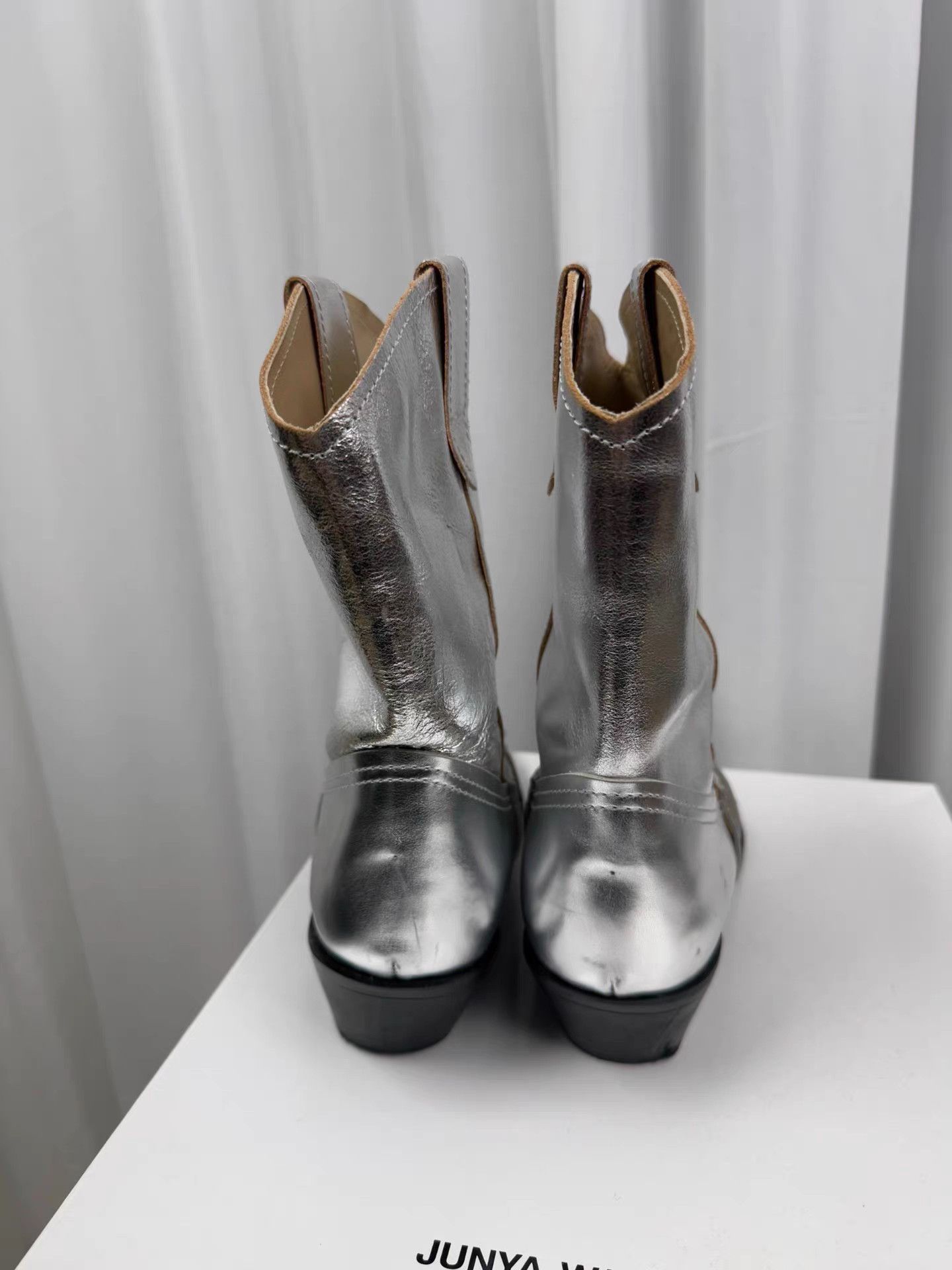 Junya Watanabe Junya watanabe Studded Silver Boots K20 Size US 9 / EU 42 - 6 Thumbnail