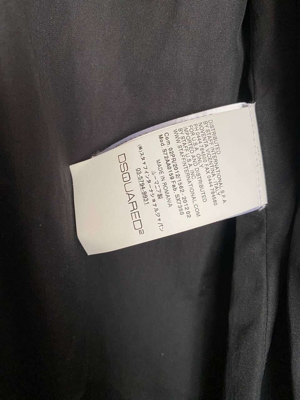 Dsquared2 RRP 4000$ WOMEN LEATHER COAT BY DSQUARED 2 Size S / US 4 / IT 40 - 10 Thumbnail