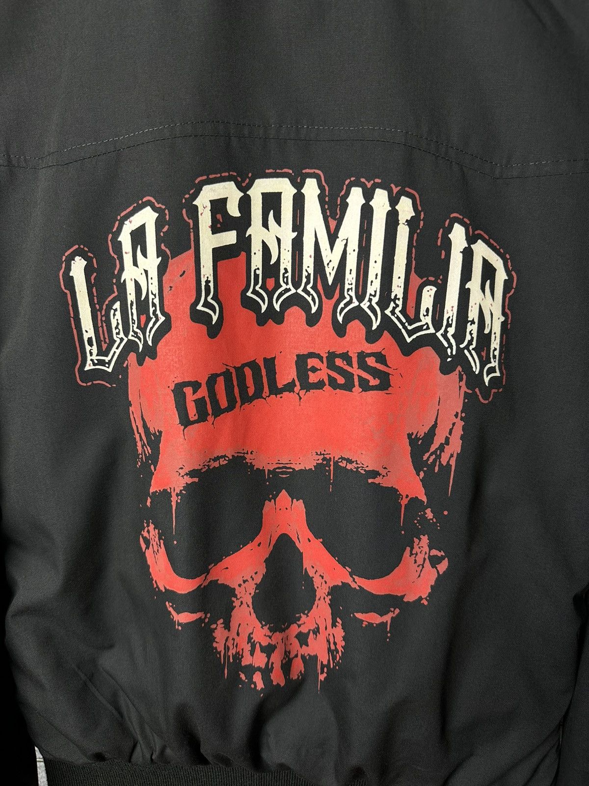 Vintage English Style Skull Print Tartan Lining Bomber Size XXL Size US XXL / EU 58 / 5 - 2 Thumbnail