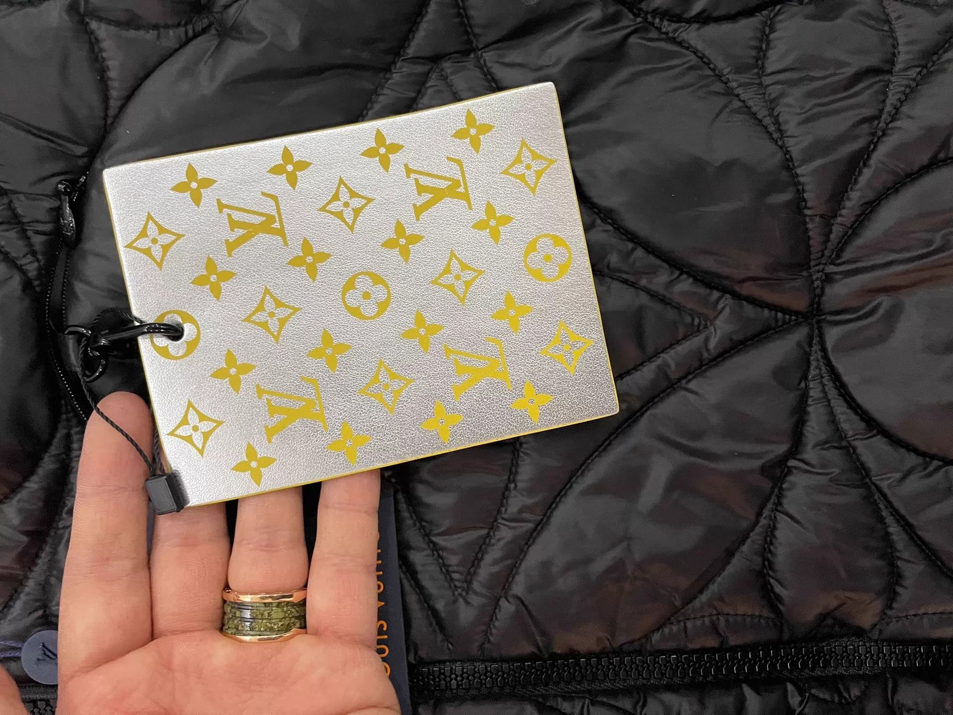 Louis Vuitton LV Full Logo Embroidered Puffer Jacket Size 48 New Size US M / EU 48-50 / 2 - 2 Thumbnail