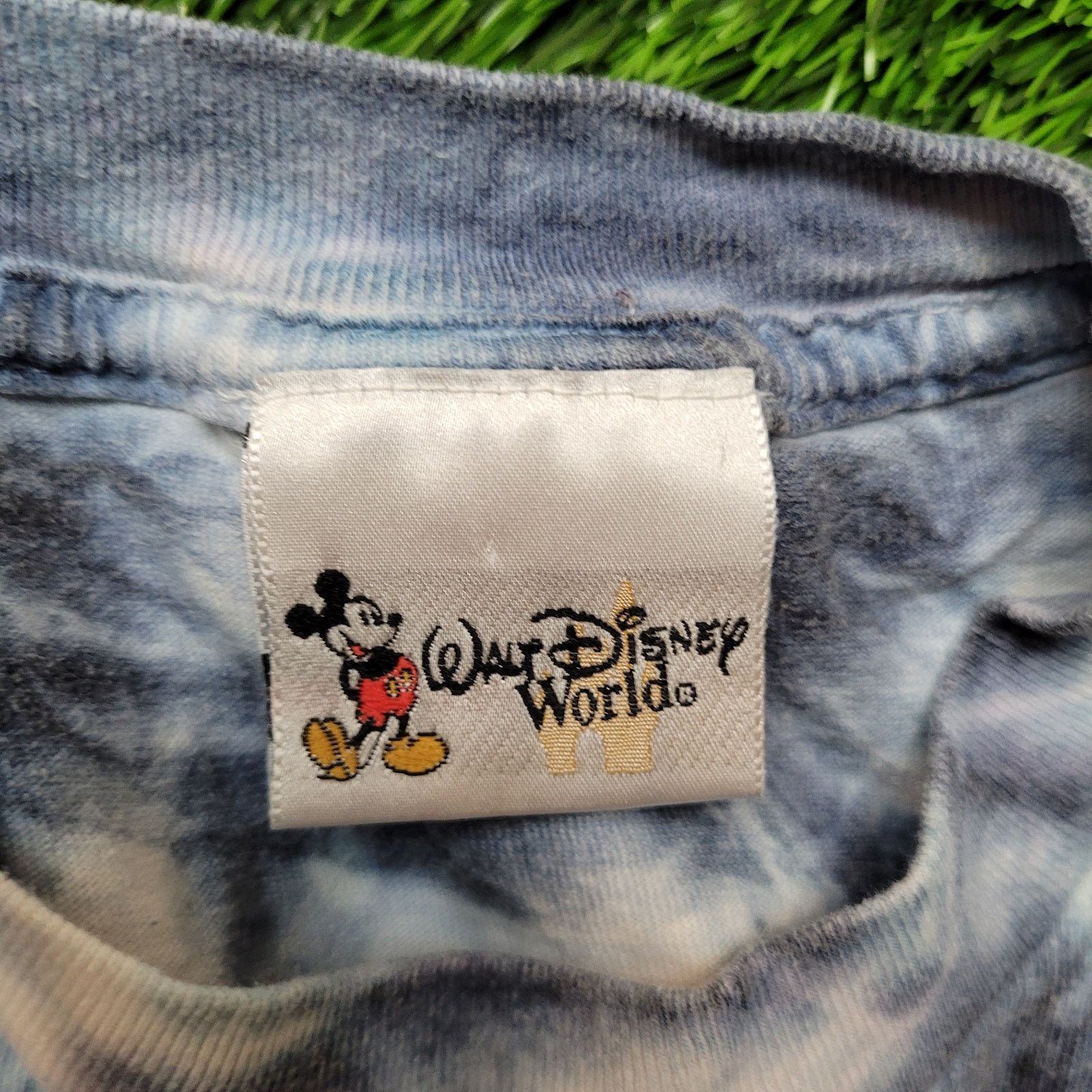 Disney VTG 90s Disney T-Shirt Men S / Women M Tie Dye American Flag Size US S / EU 44-46 / 1 - 11 Thumbnail