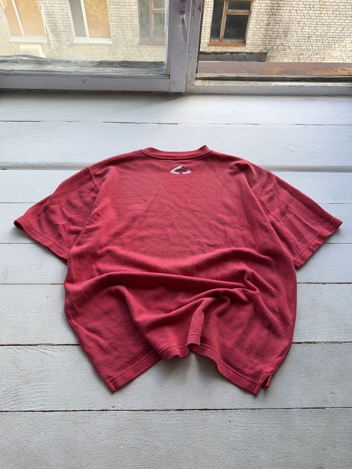 Puma Vintage 90s Faded Red Puma Logo Basic Streetwear Tee Shirt Size US L / EU 52-54 / 3 - 7 Thumbnail