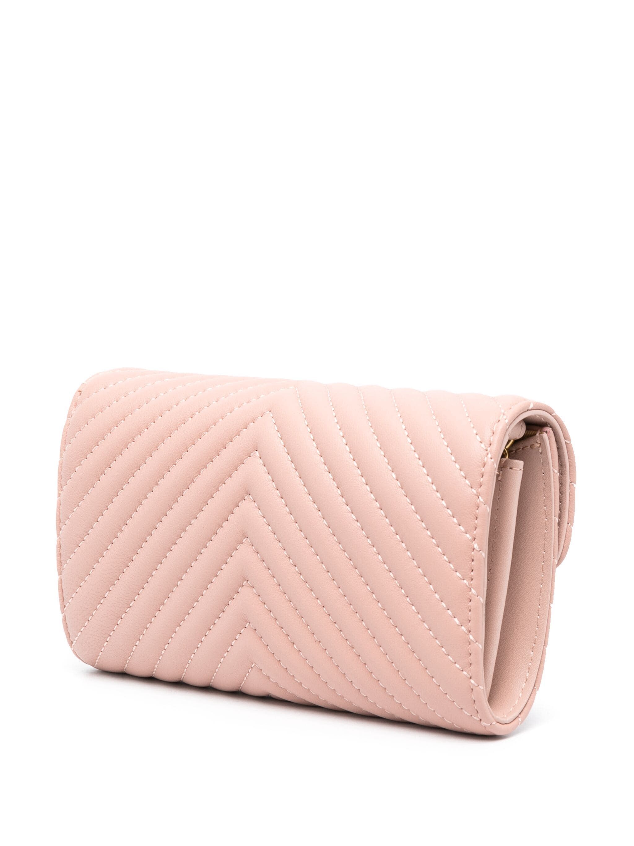 Pinko o1s22i1n0824 Size: OS / Chevron Crossbody Bag in Pink Size ONE SIZE - 3 Thumbnail