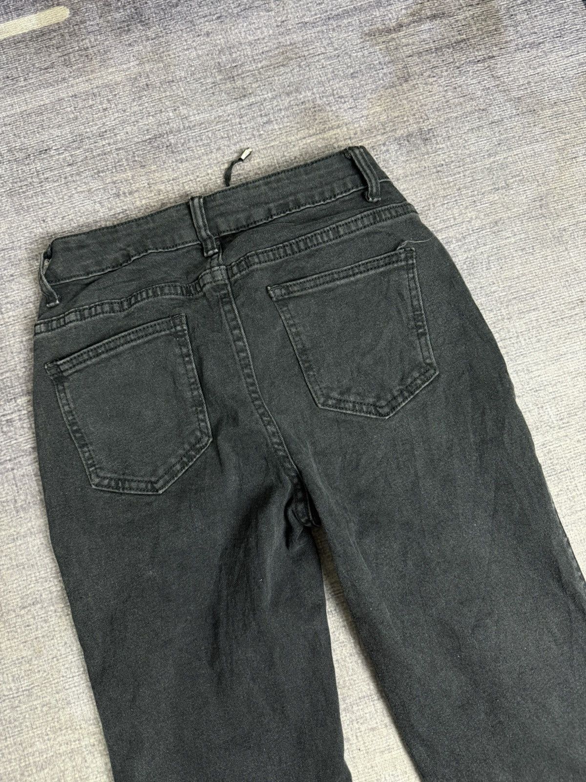 Tornado Mart ROMWE IFSIX SUPER FLARE DENIM PANTS Size US 26 / EU 42 - 4 Thumbnail