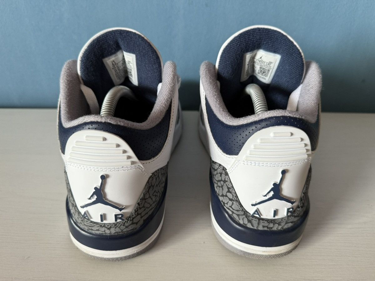 Jordan Brand Air Jordan 3 Midnight Navy Size US 8.5 / EU 41-42 - 4 Thumbnail
