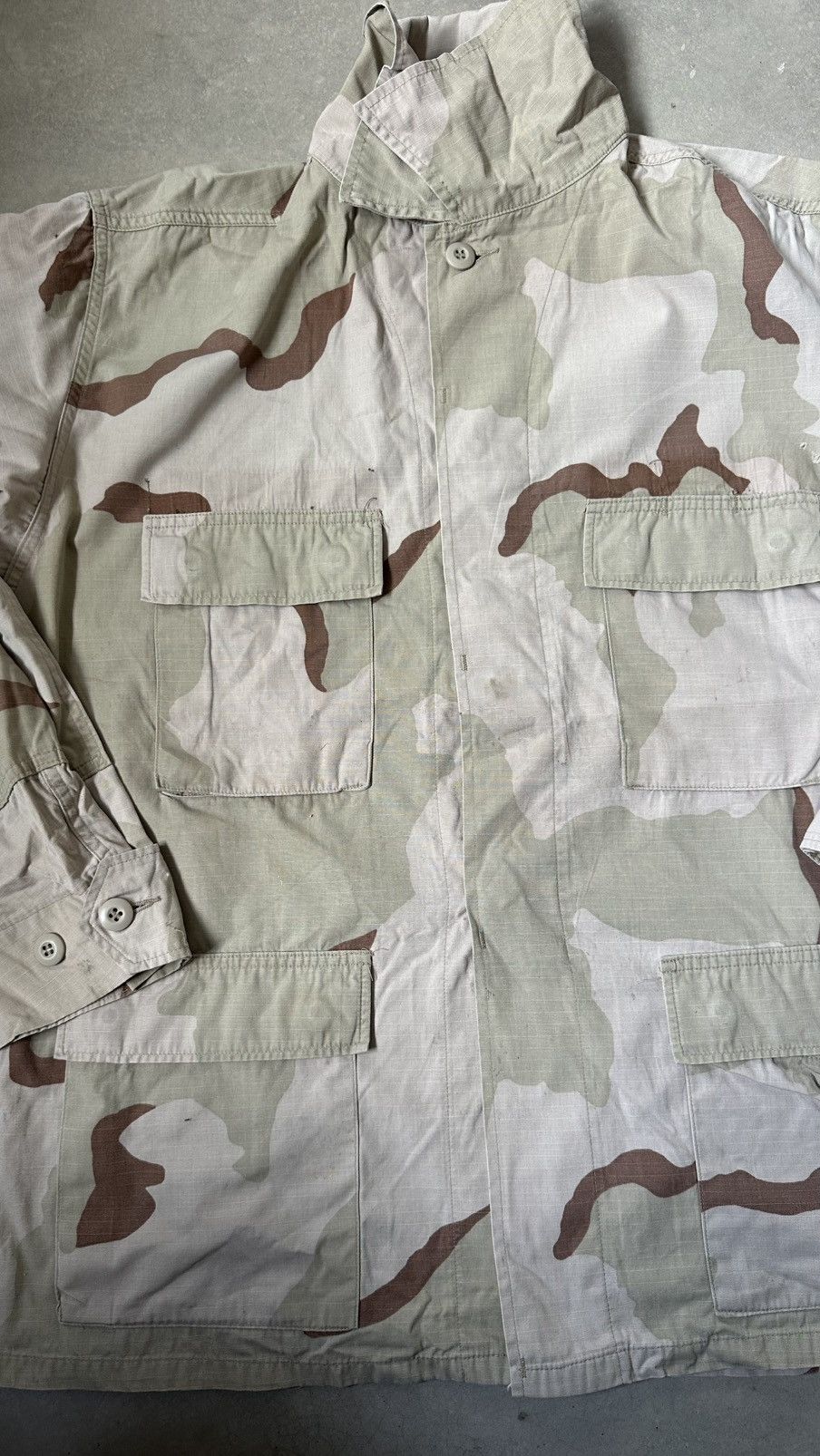 Vintage VINTAGE DESERT CAMO JACKET Size US L / EU 52-54 / 3 - 2 Thumbnail