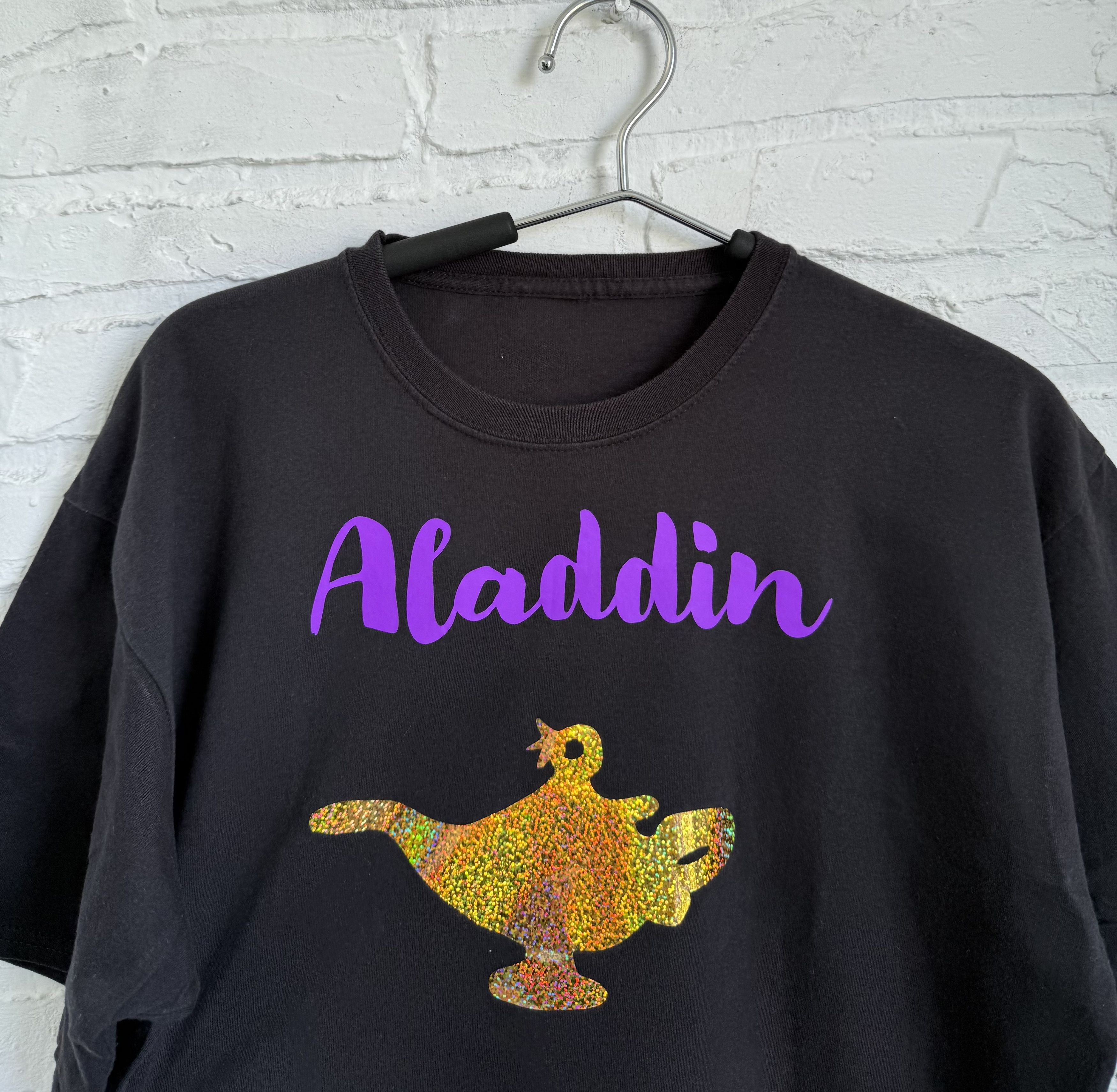 Disney Vintage Aladdin cartoon t-shirt Size US L / EU 52-54 / 3 - 2 Thumbnail