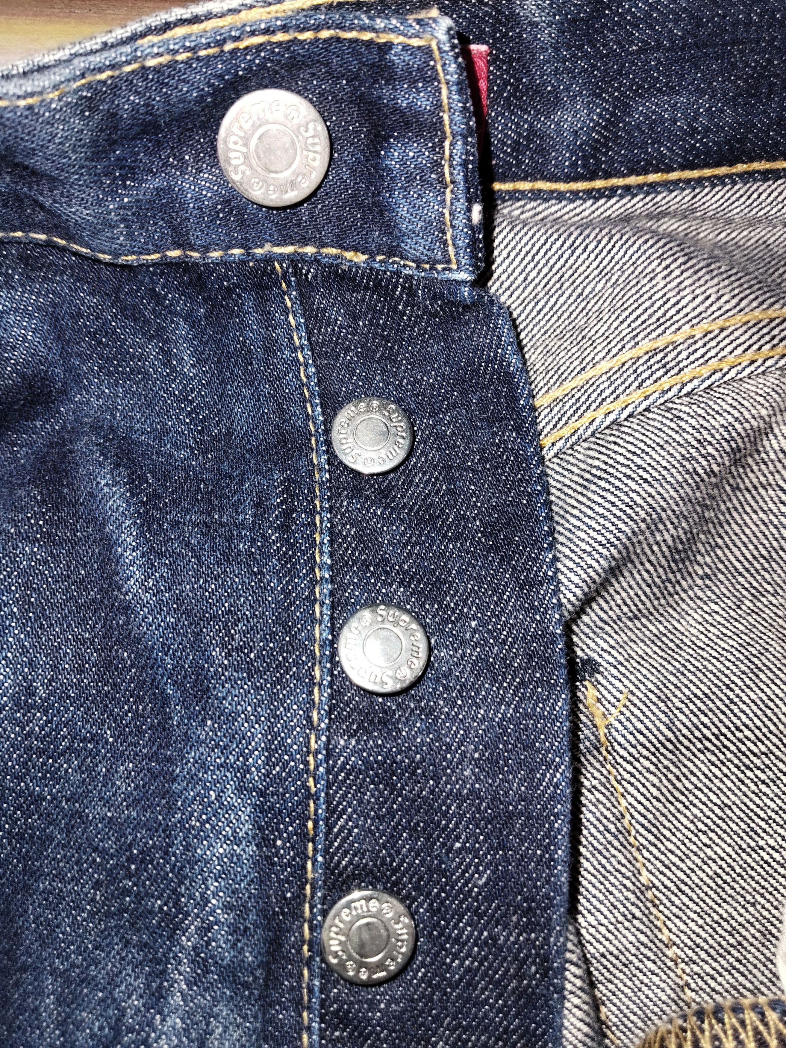 Supreme SUPREME SELVEDGE Jeans Size US 32 / EU 48 - 3 Thumbnail