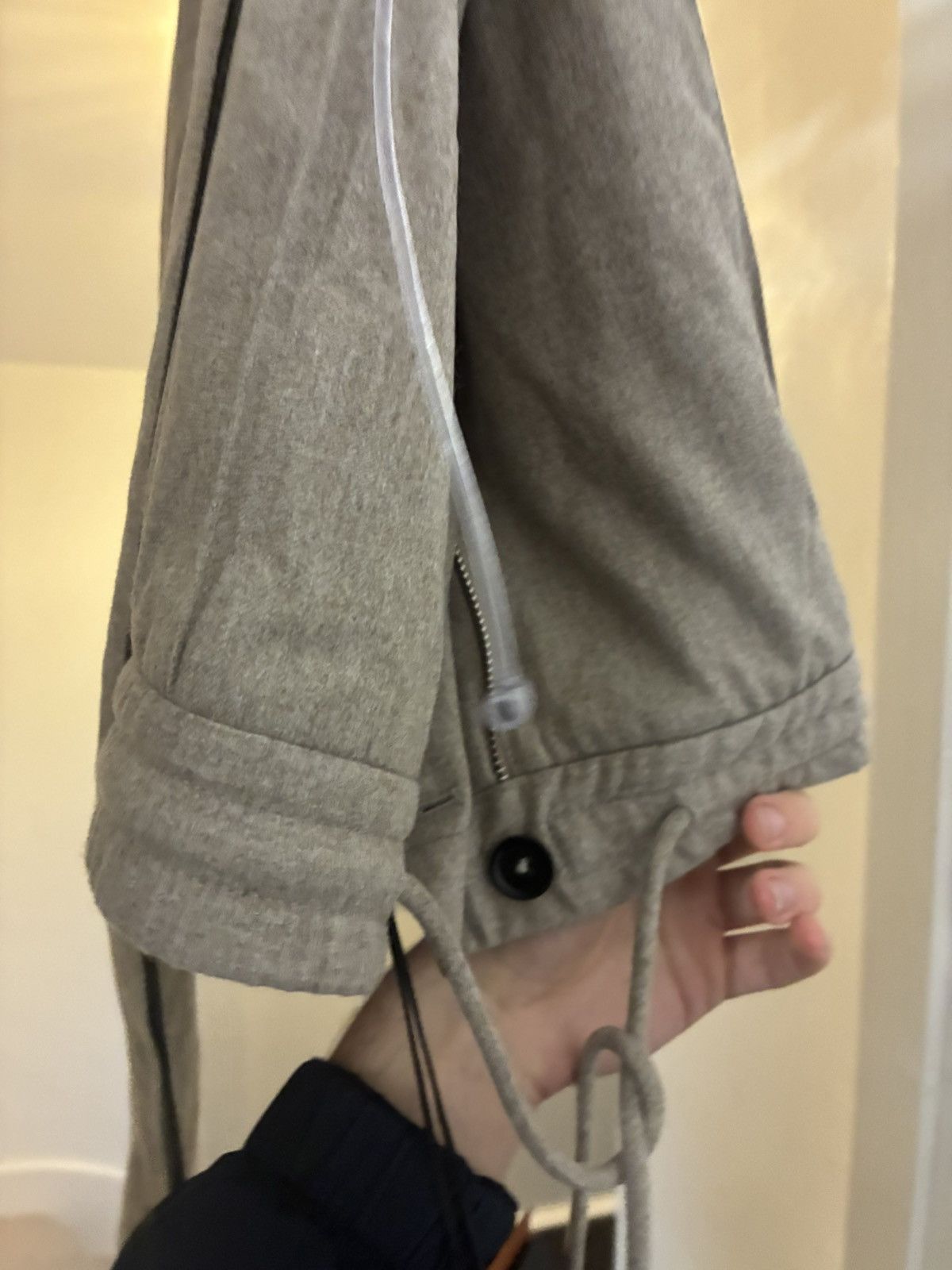 Ermenegildo Zegna Zegna wool drawstring trousers size 54 retail £1400 Size US 36 / EU 52 - 2 Thumbnail