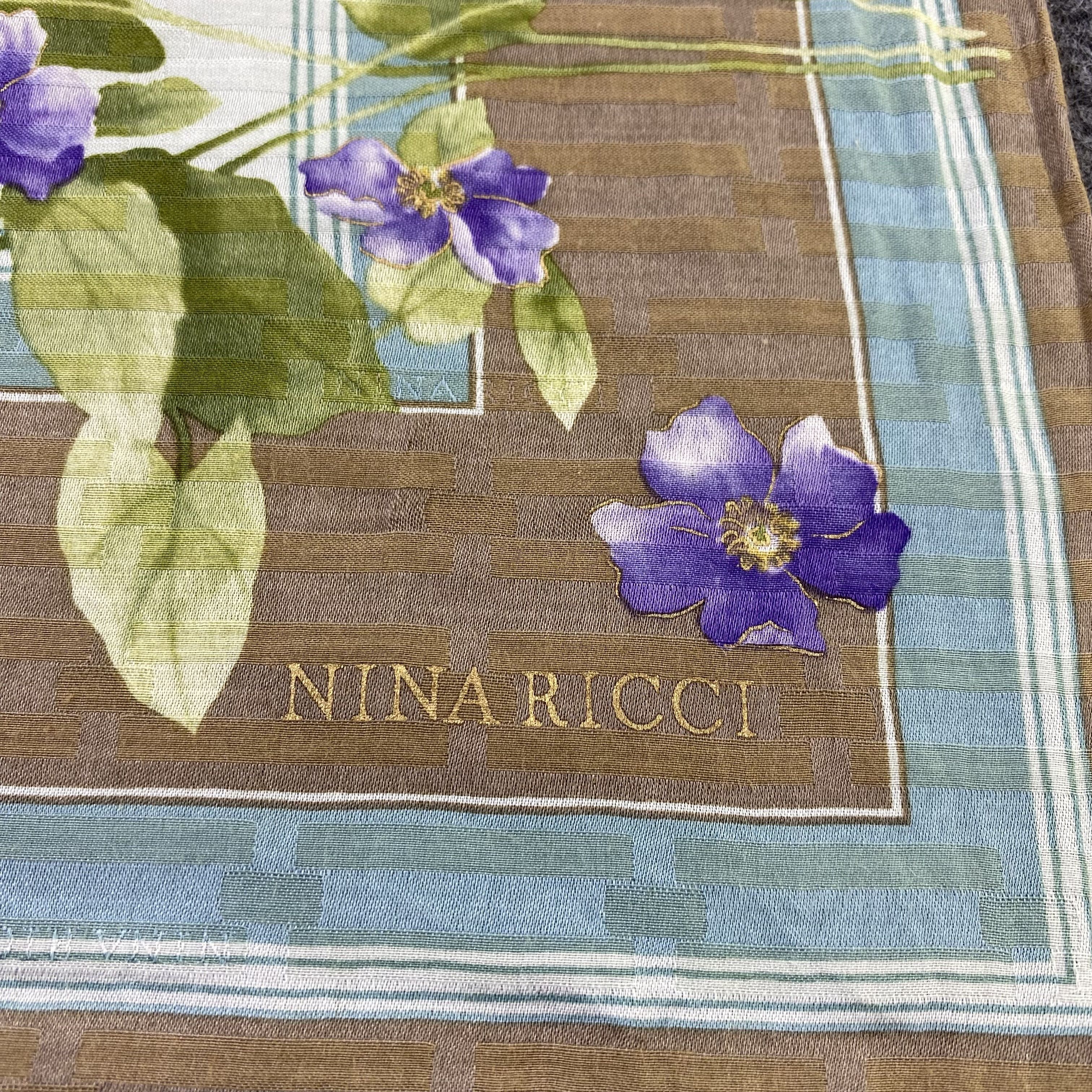 Nina Ricci Nina Ricci Handkerchief / Bandana / Neckerchief -B724 Size ONE SIZE - 5 Thumbnail