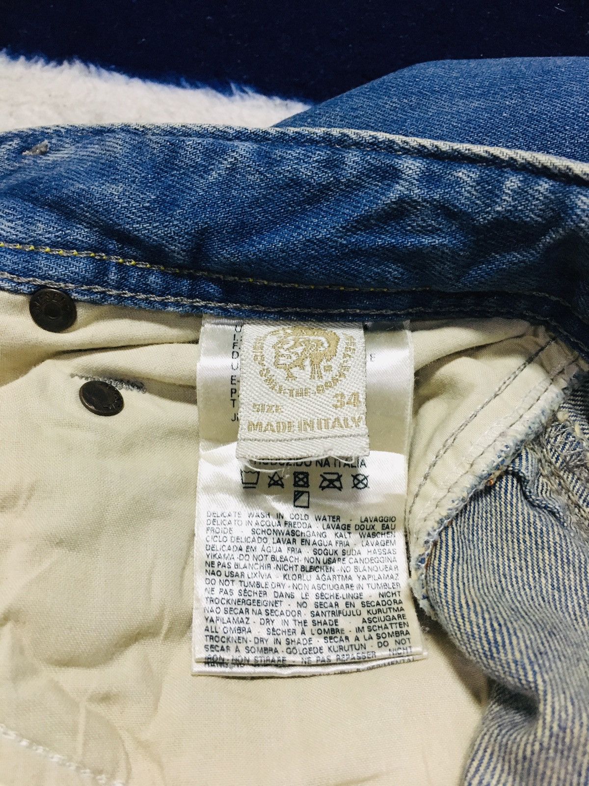 Diesel Diesel Distressed Jeans (16) Size US 37 - 11 Thumbnail