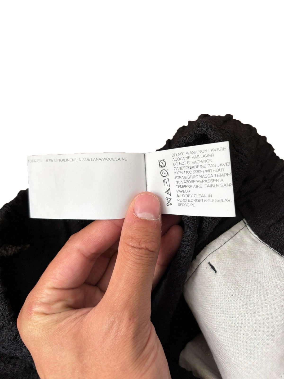 Rick Owens Rick Owens SS22 Sample Linen Berlin Pants Size US 30 / EU 46 - 7 Thumbnail